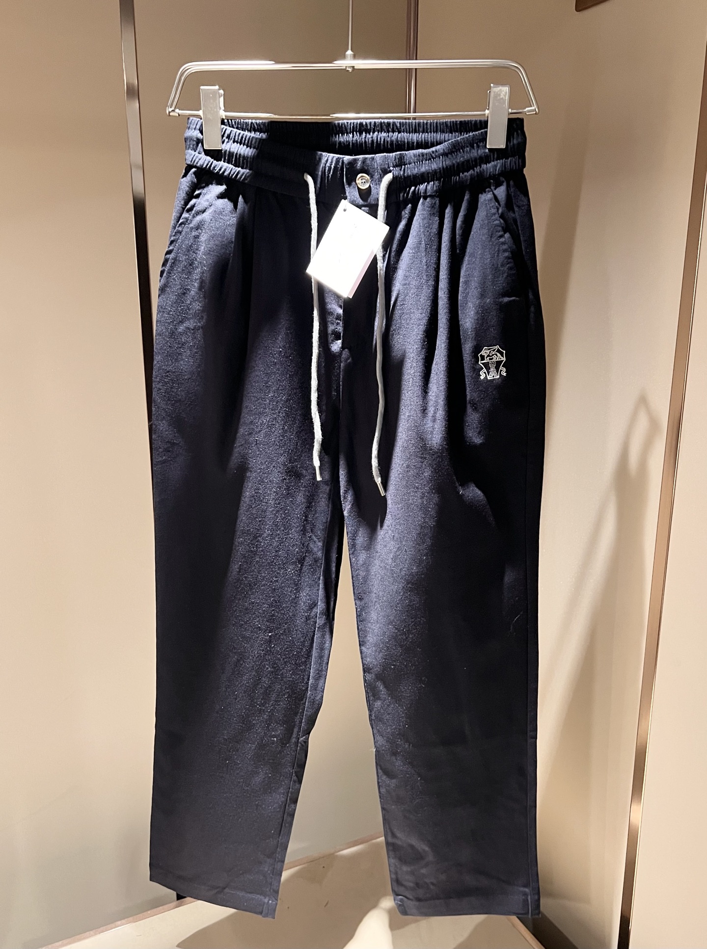  BC-Brunello Cucineli 2025春夏新品男士时装款高端棉麻休闲裤，香港洋行渠道货，日