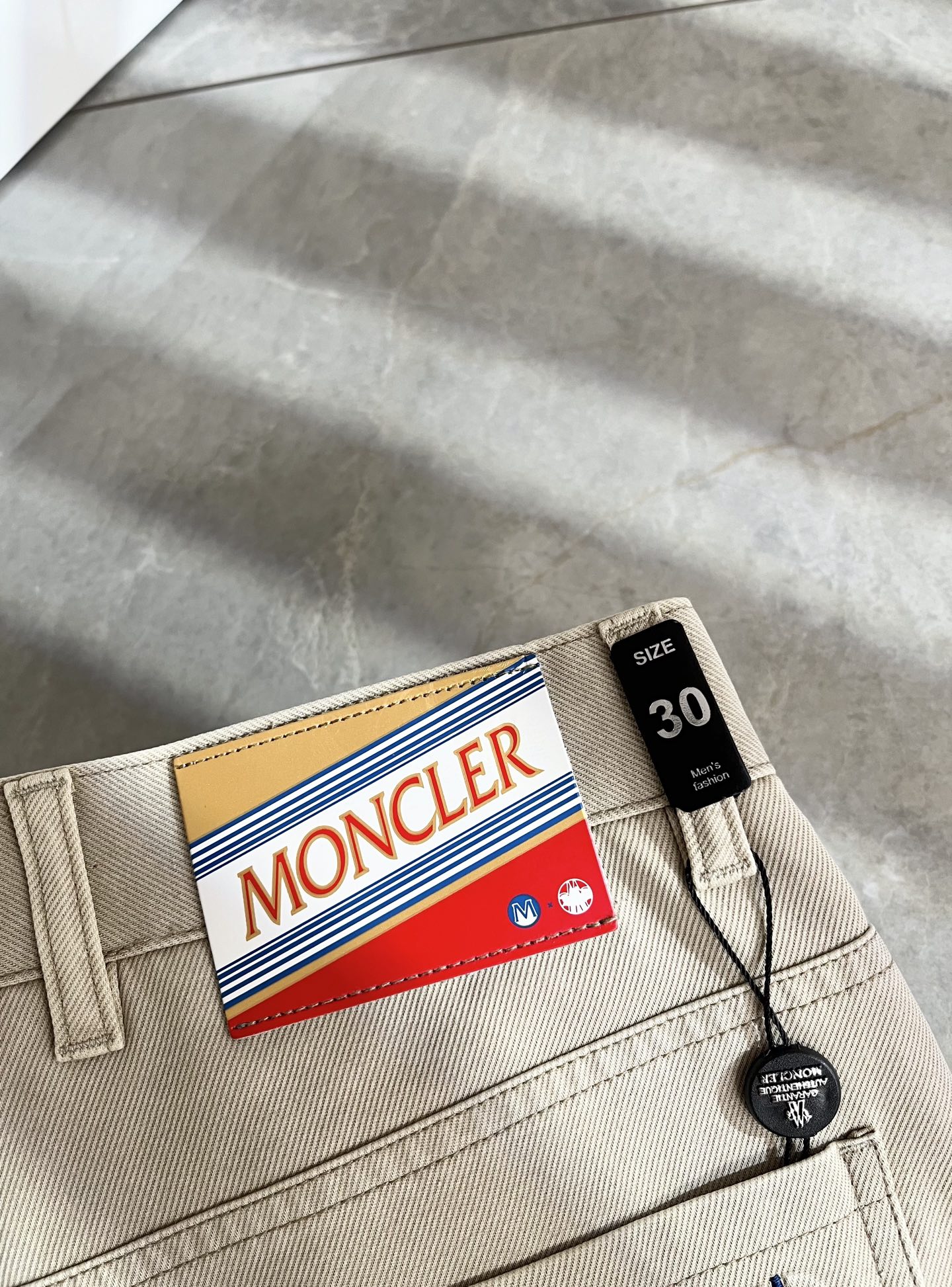  MONC蒙*口2025春夏新款牛仔裤，贸易公司渠道稀出，同步官网发售！M稀缺渠道订单臻品，品质控闭眼收