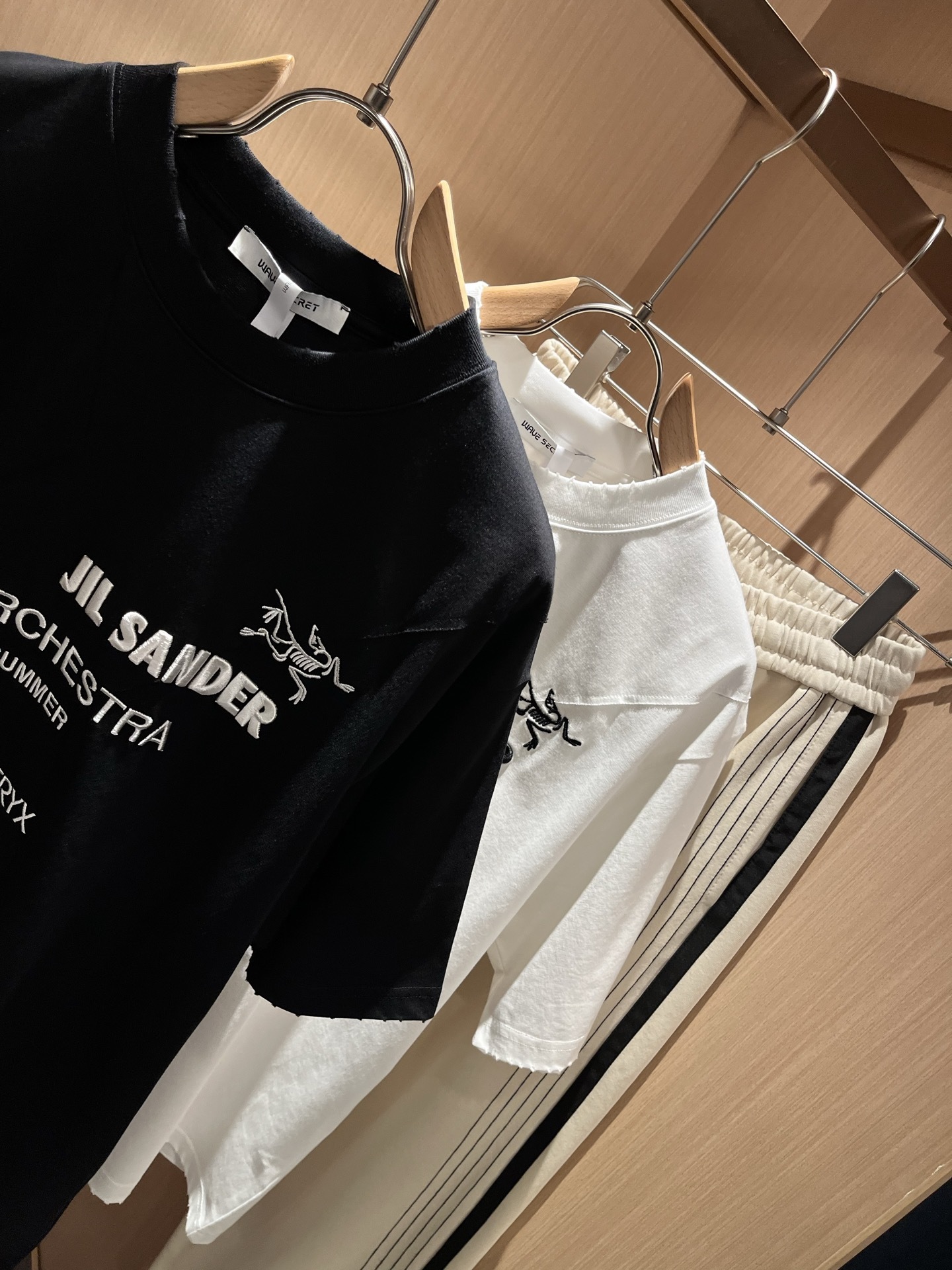 JIL SANDER 联名 ARCTER*X始*祖鸟 2025春夏新款男女同款👫短袖T恤户外品牌可能大