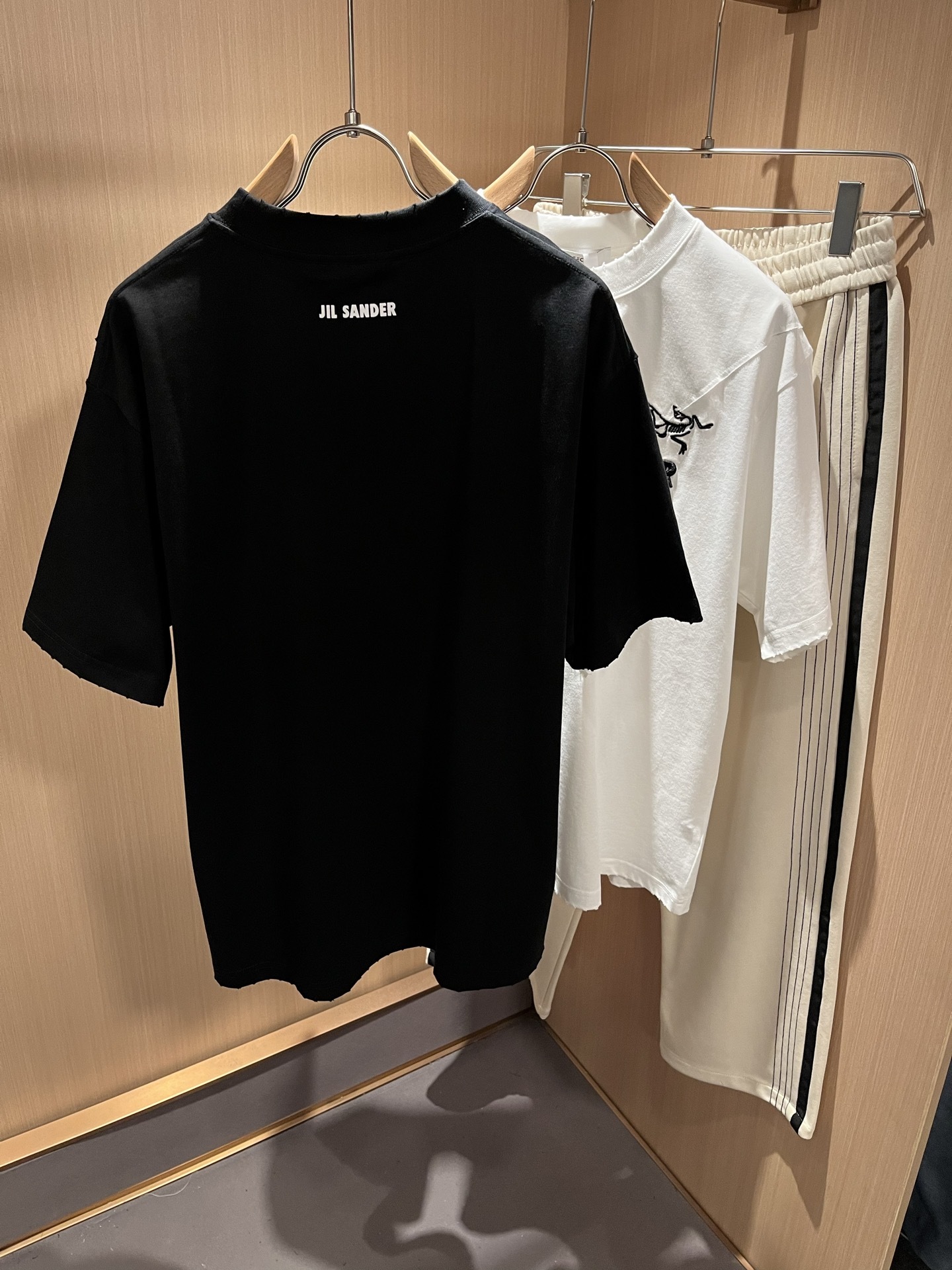JIL SANDER 联名 ARCTER*X始*祖鸟 2025春夏新款男女同款👫短袖T恤户外品牌可能大