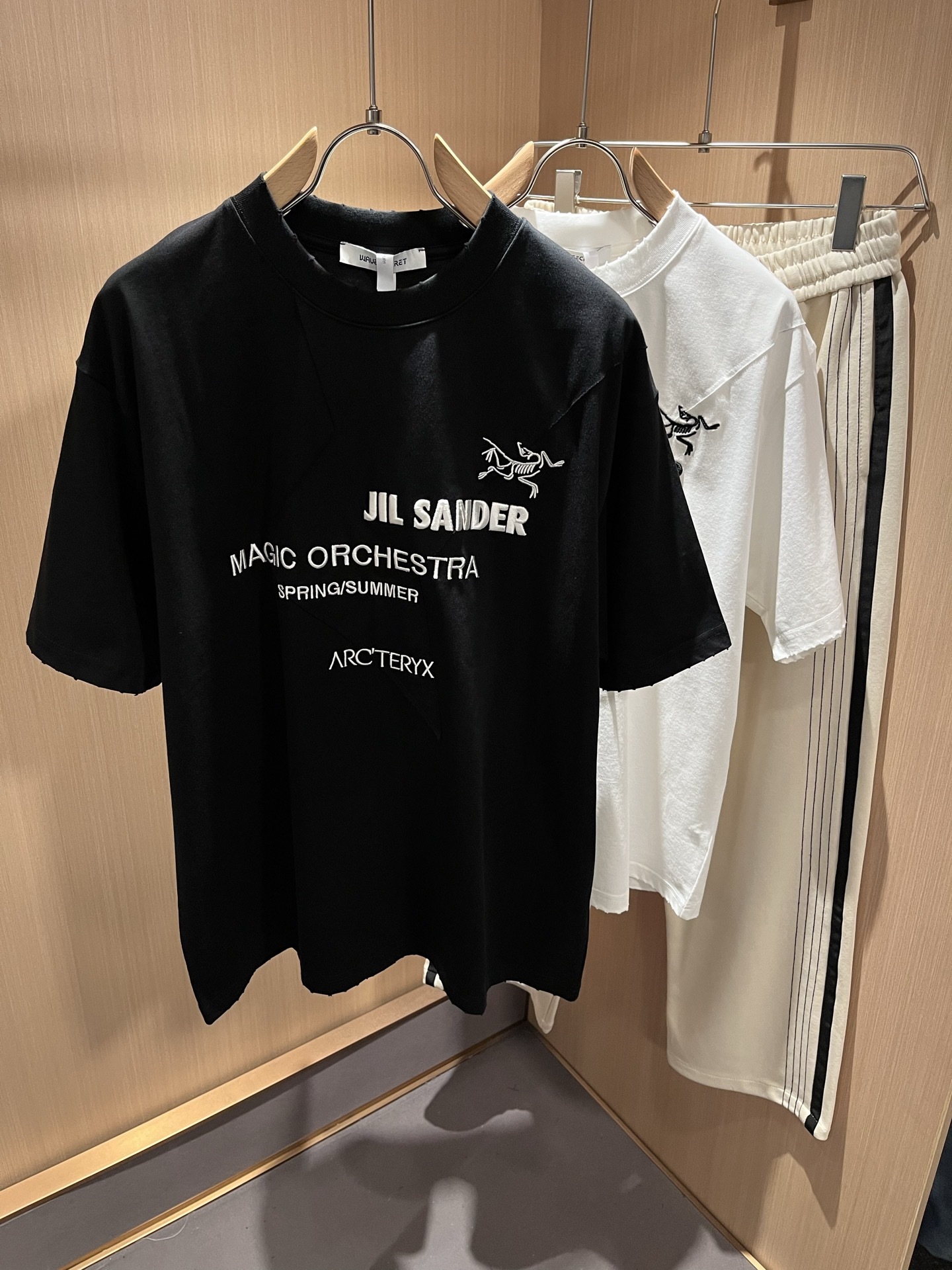 JIL SANDER 联名 ARCTER*X始*祖鸟 2025春夏新款男女同款👫短袖T恤户外品牌可能大