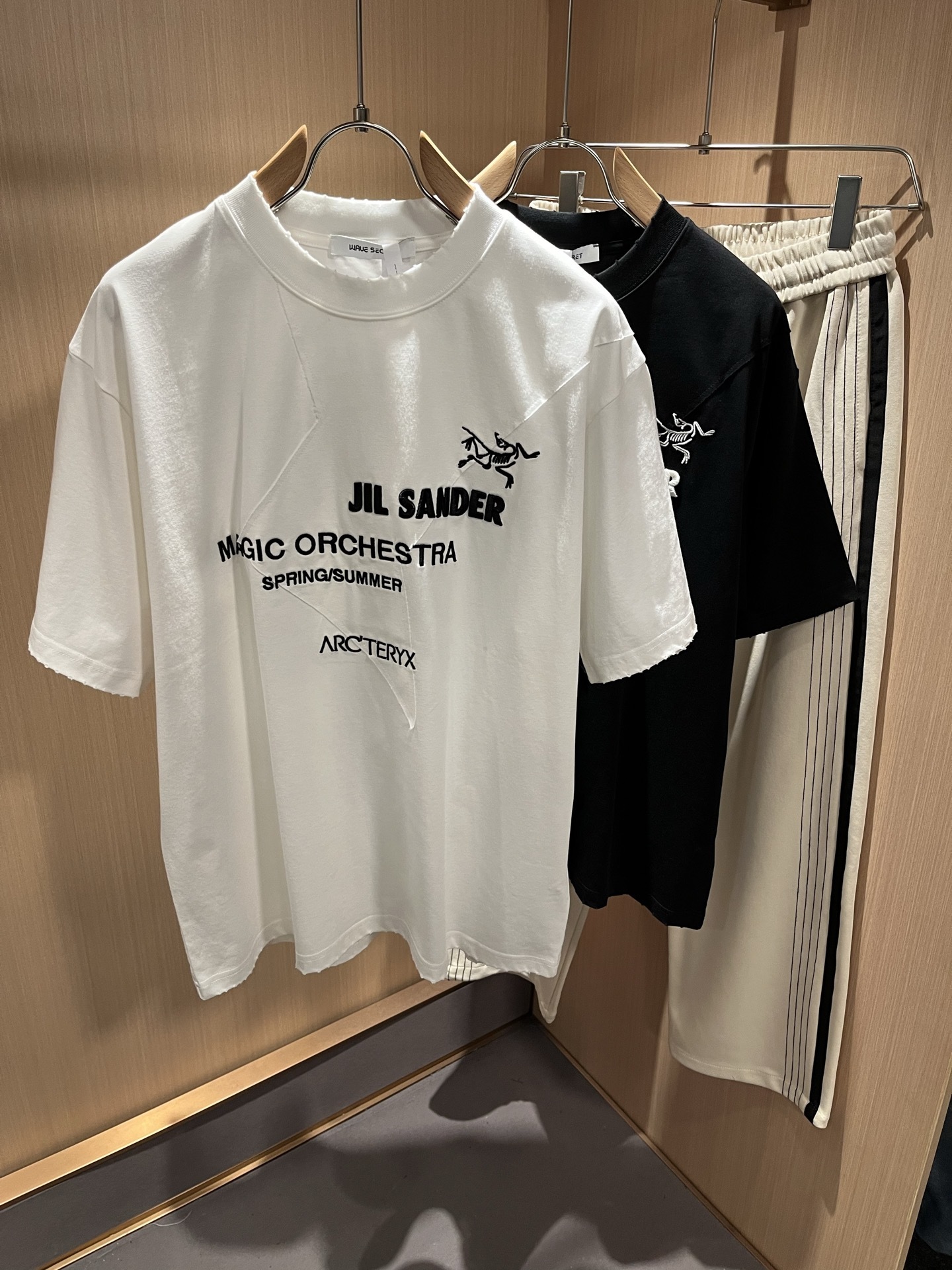 JIL SANDER 联名 ARCTER*X始*祖鸟 2025春夏新款男女同款👫短袖T恤户外品牌可能大