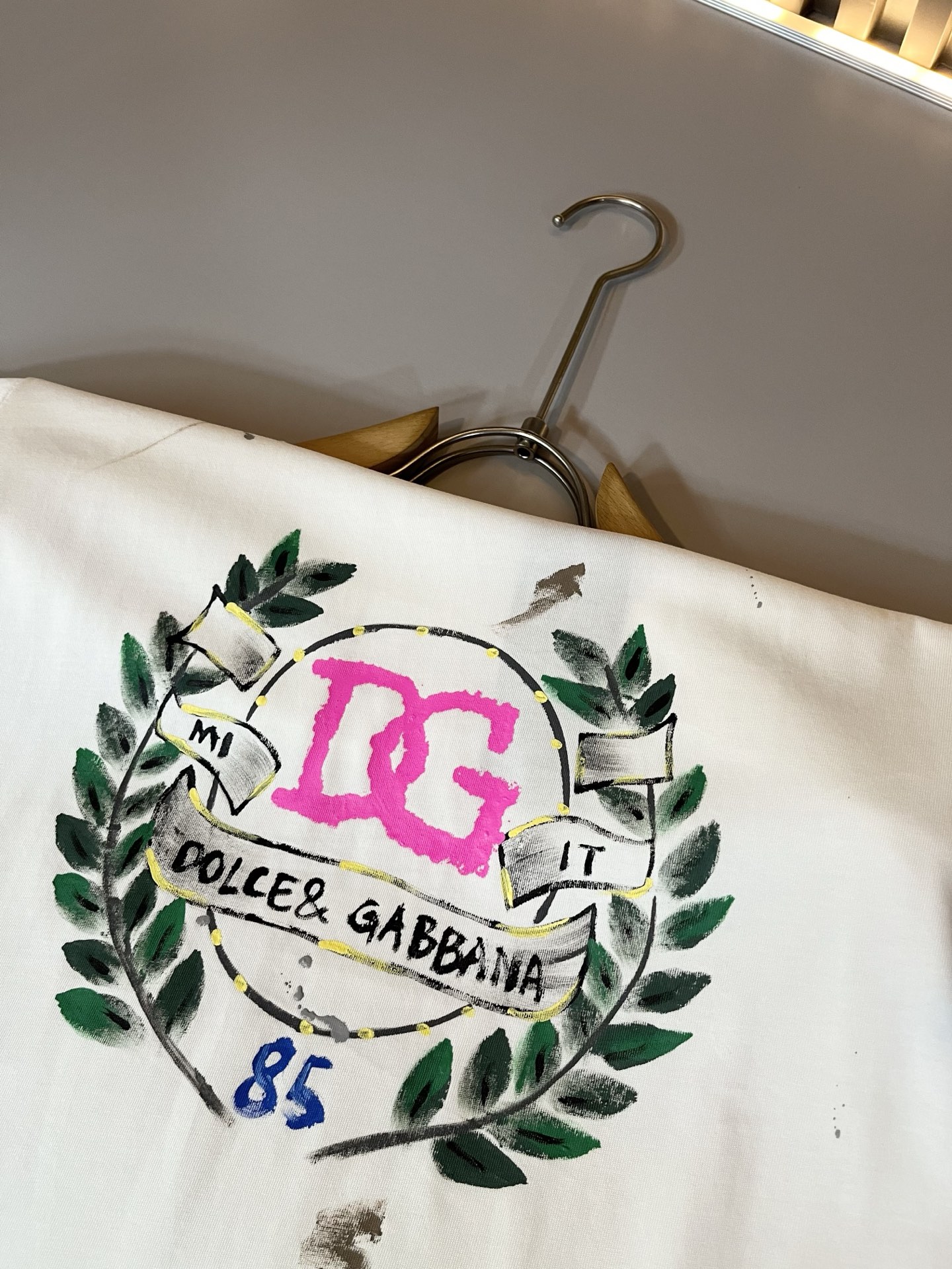   Dolce&Gabba*a 杜嘉*纳2025春夏新款男女同款👫短袖T恤，专柜同步发售！定制专属纯棉面