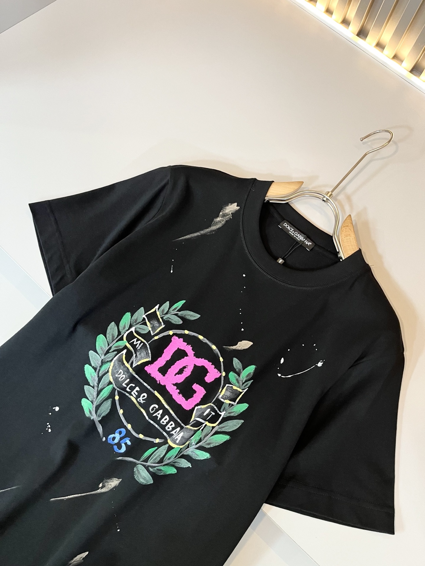   Dolce&Gabba*a 杜嘉*纳2025春夏新款男女同款👫短袖T恤，专柜同步发售！定制专属纯棉面