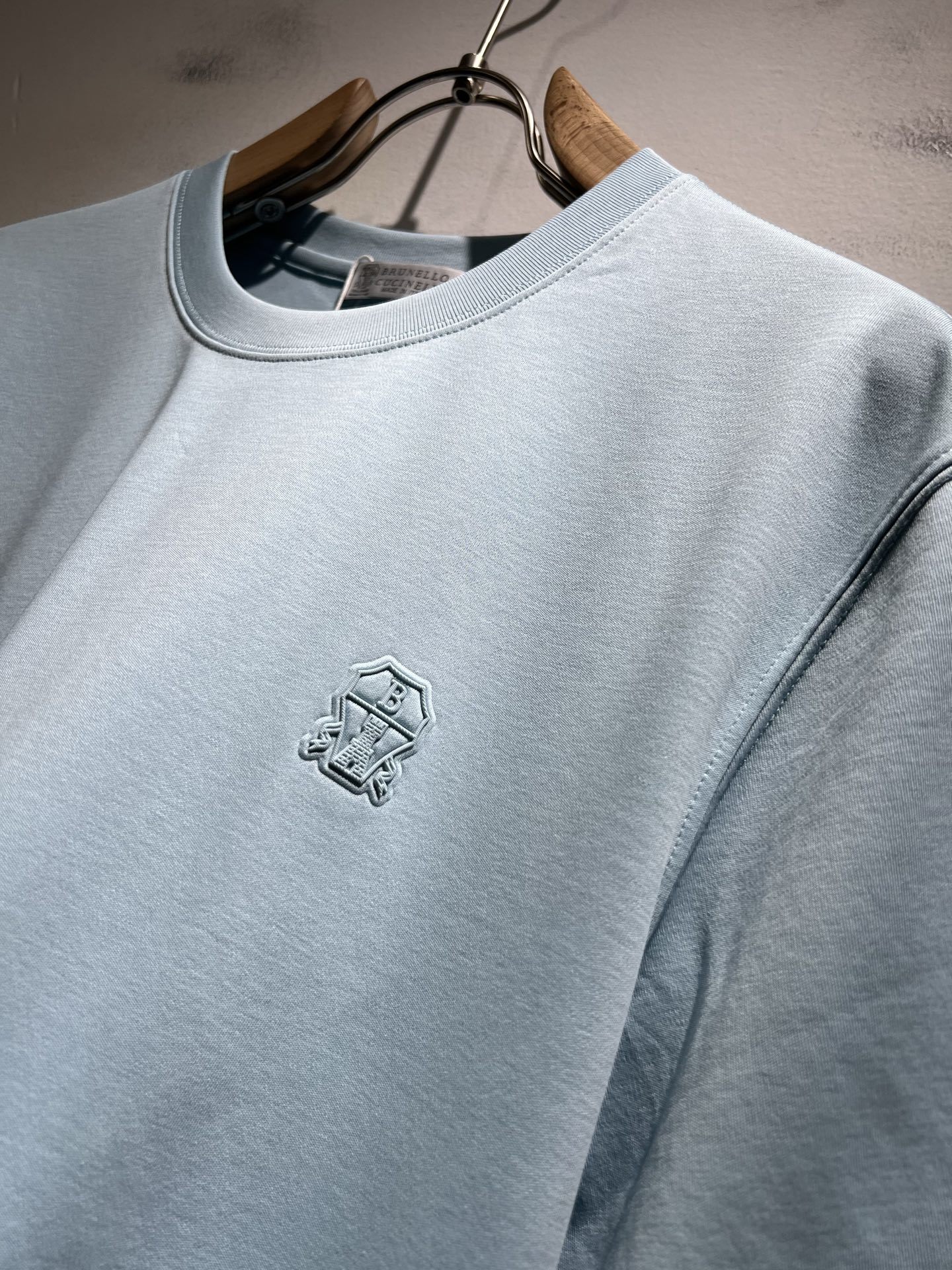 BC-Brunello Cucineli 2025春夏新款男士短袖T恤,众多明星都爱穿的时尚百搭单品!