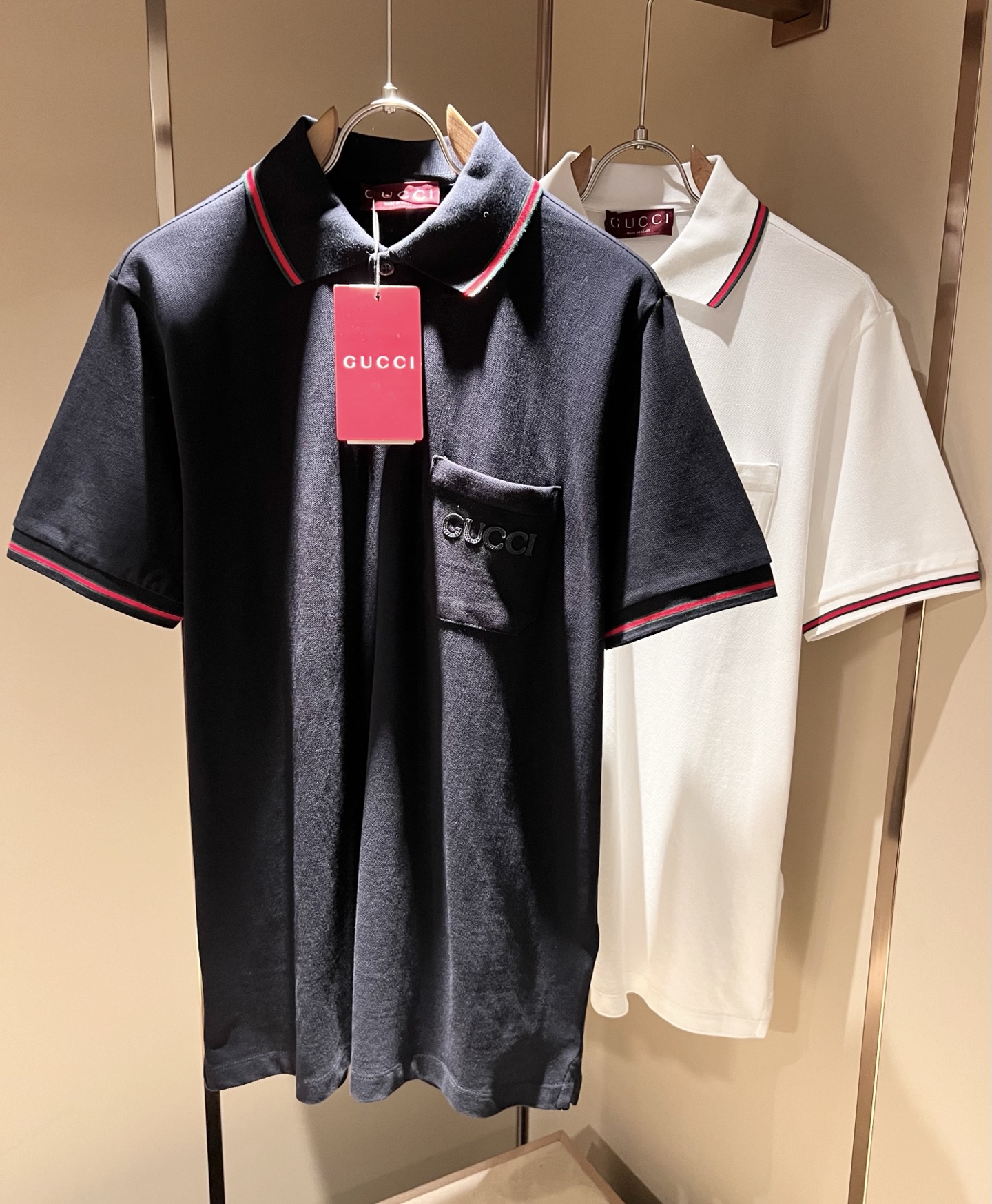  GUC*I 古家2025春夏新款短袖Polo衫，贸易公司渠道稀出，同步官网发售！G家春夏系列情侣上线，