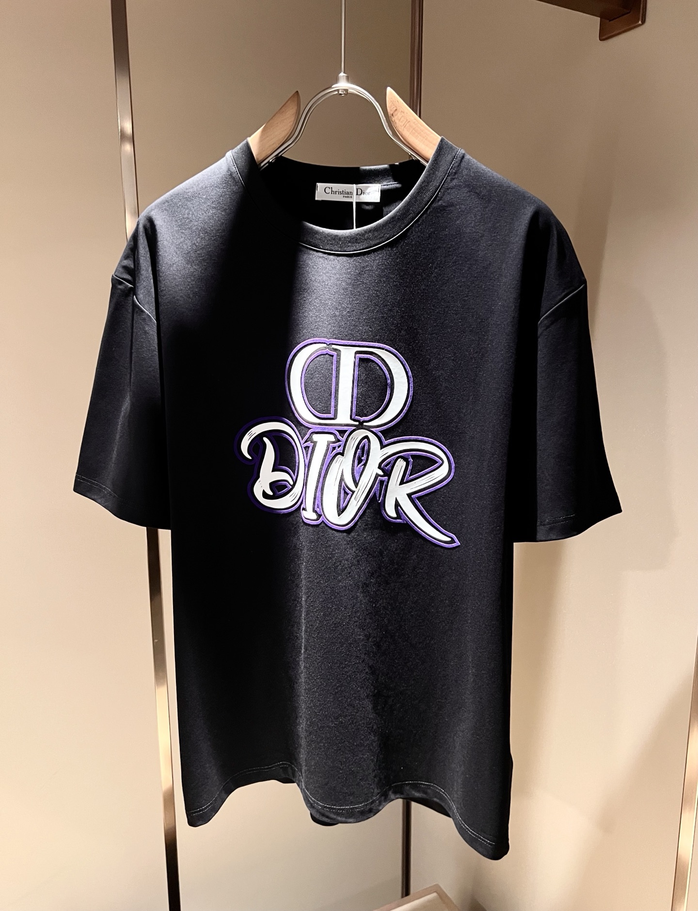  Dio*迪家 2025春夏新款男女同款👫短袖T恤，专柜同步发售！定制专属260克纯棉面料，定制原版工艺