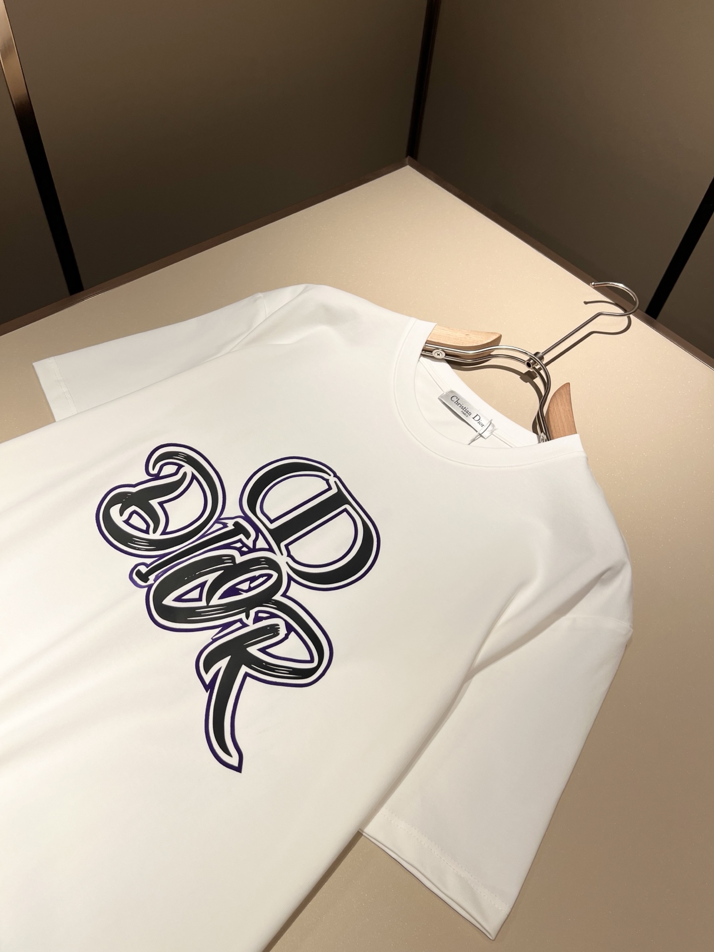  Dio*迪家 2025春夏新款男女同款👫短袖T恤，专柜同步发售！定制专属260克纯棉面料，定制原版工艺