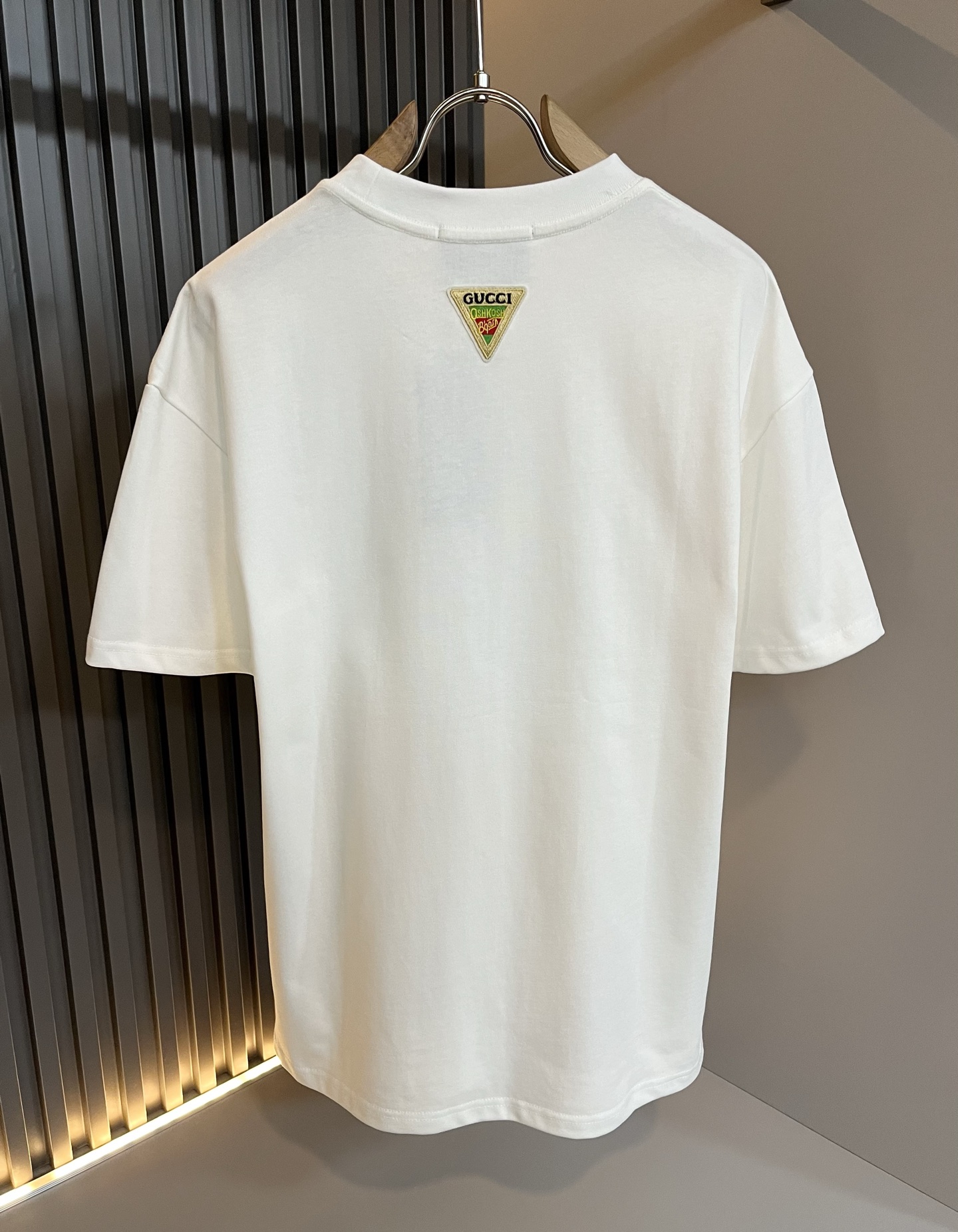   Gucc*古家 2025春夏新款男女同情侣款👫休闲宽松棉质圆领短袖T恤衫！贸易公司渠道稀出，同步官网