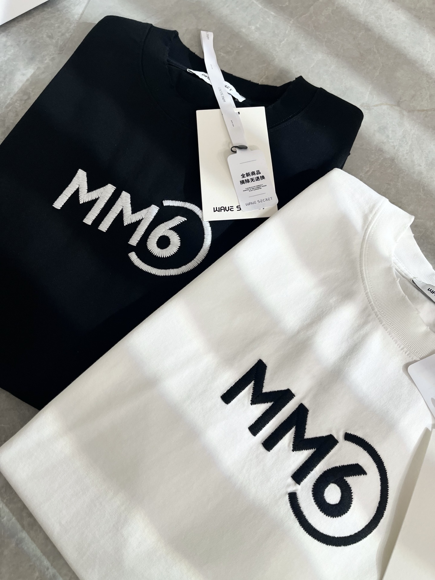  马吉拉 maison margiel 2025春夏新款男女同款👫短袖T恤，专柜同步发售！定制专属洗水纯