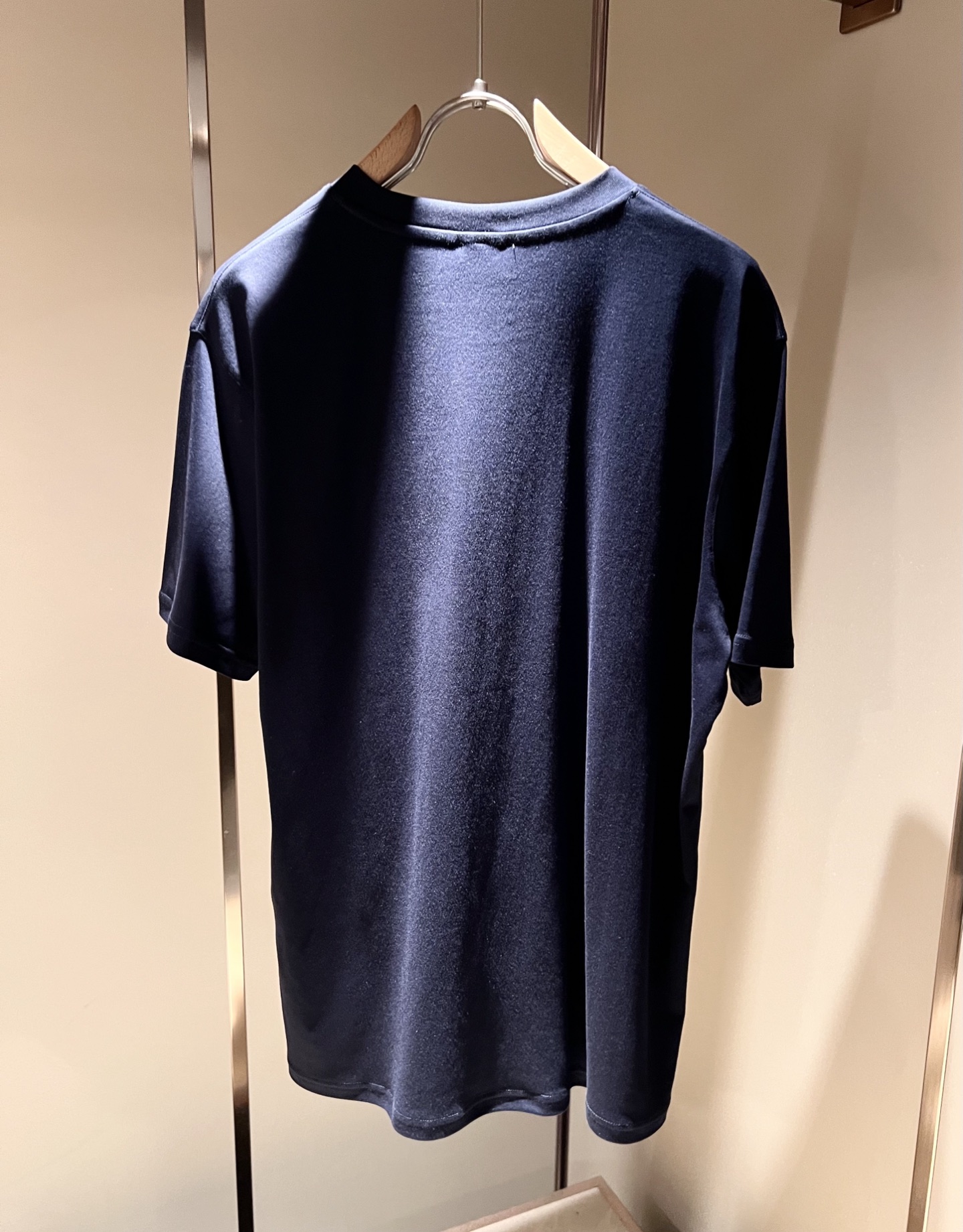  布里奥尼 Brioni 2025春夏男士最新的贸易订单短袖T恤，全品相！！网红款！采用logo图案刺绣