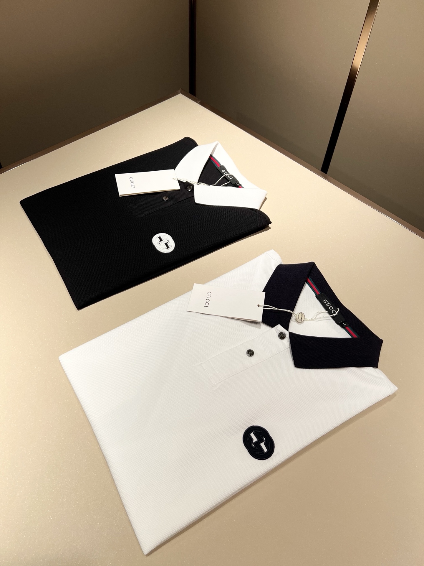  GUC*I 古家2025春夏新款短袖Polo衫，贸易公司渠道稀出，同步官网发售！G家春夏系列情侣上线，