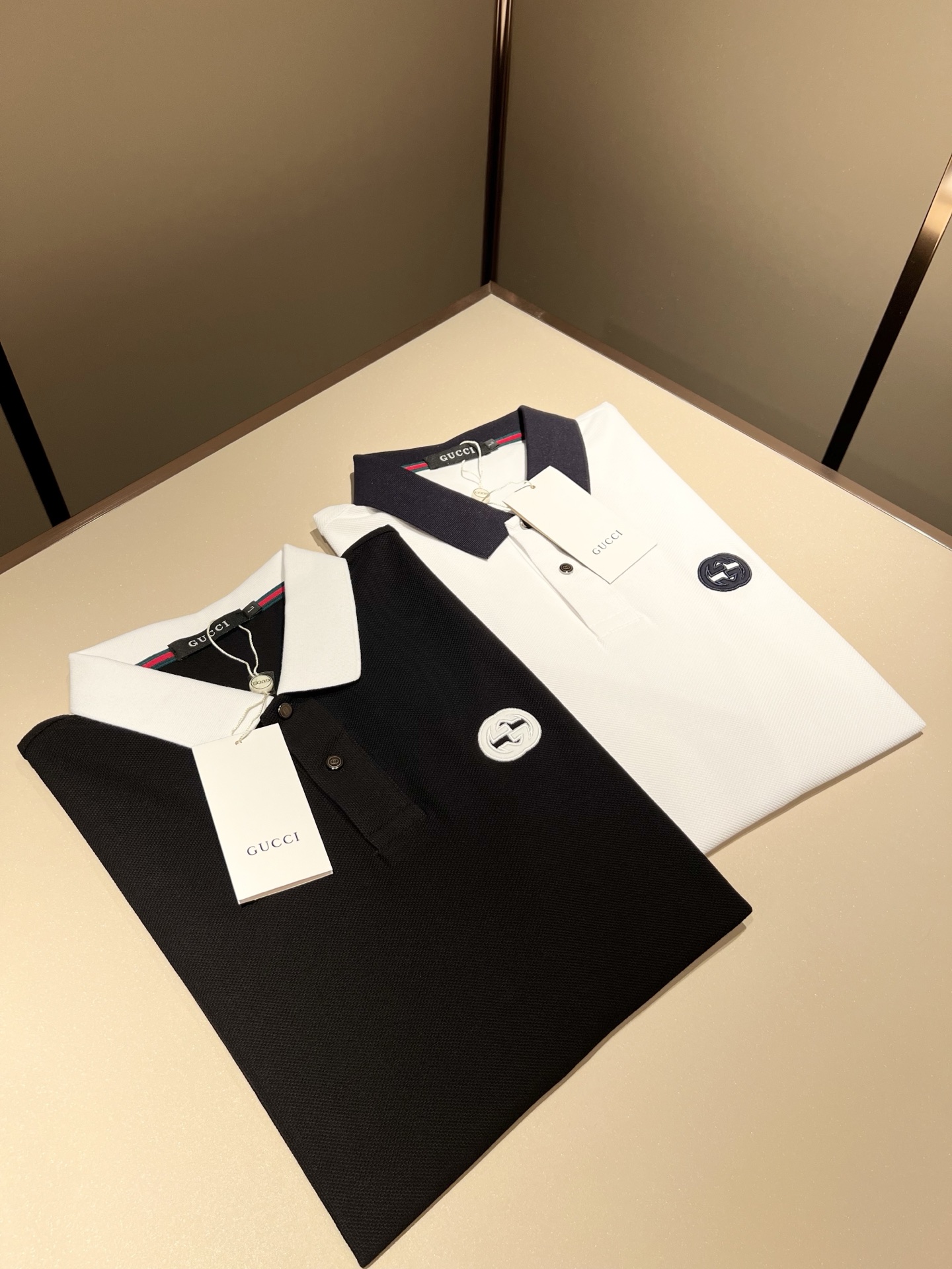  GUC*I 古家2025春夏新款短袖Polo衫，贸易公司渠道稀出，同步官网发售！G家春夏系列情侣上线，