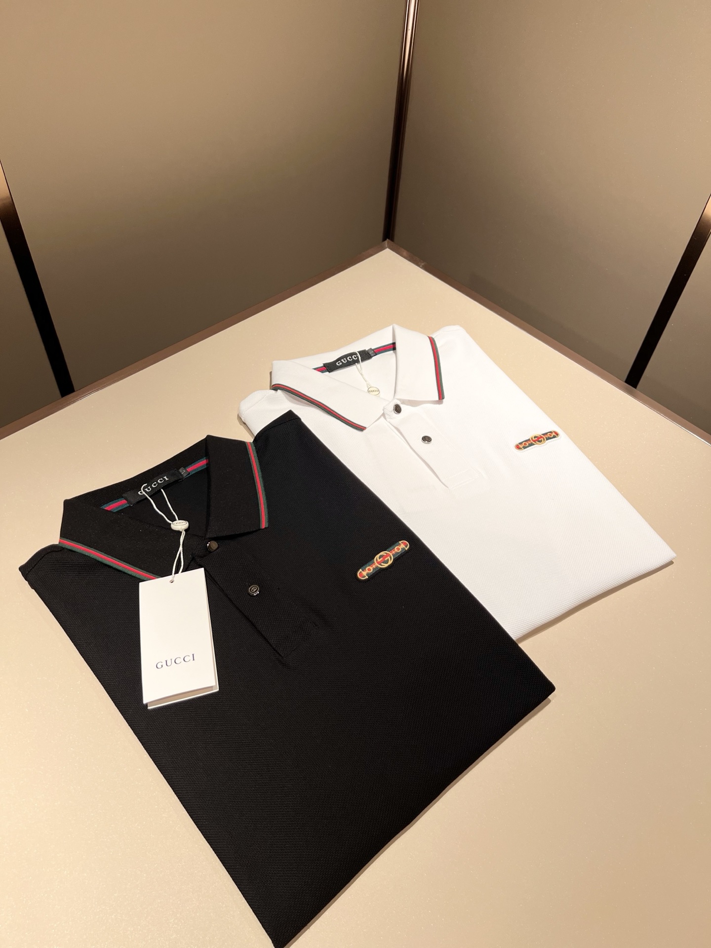  GUC*I 古家2025春夏新款短袖Polo衫，贸易公司渠道稀出，同步官网发售！G家春夏系列情侣上线，