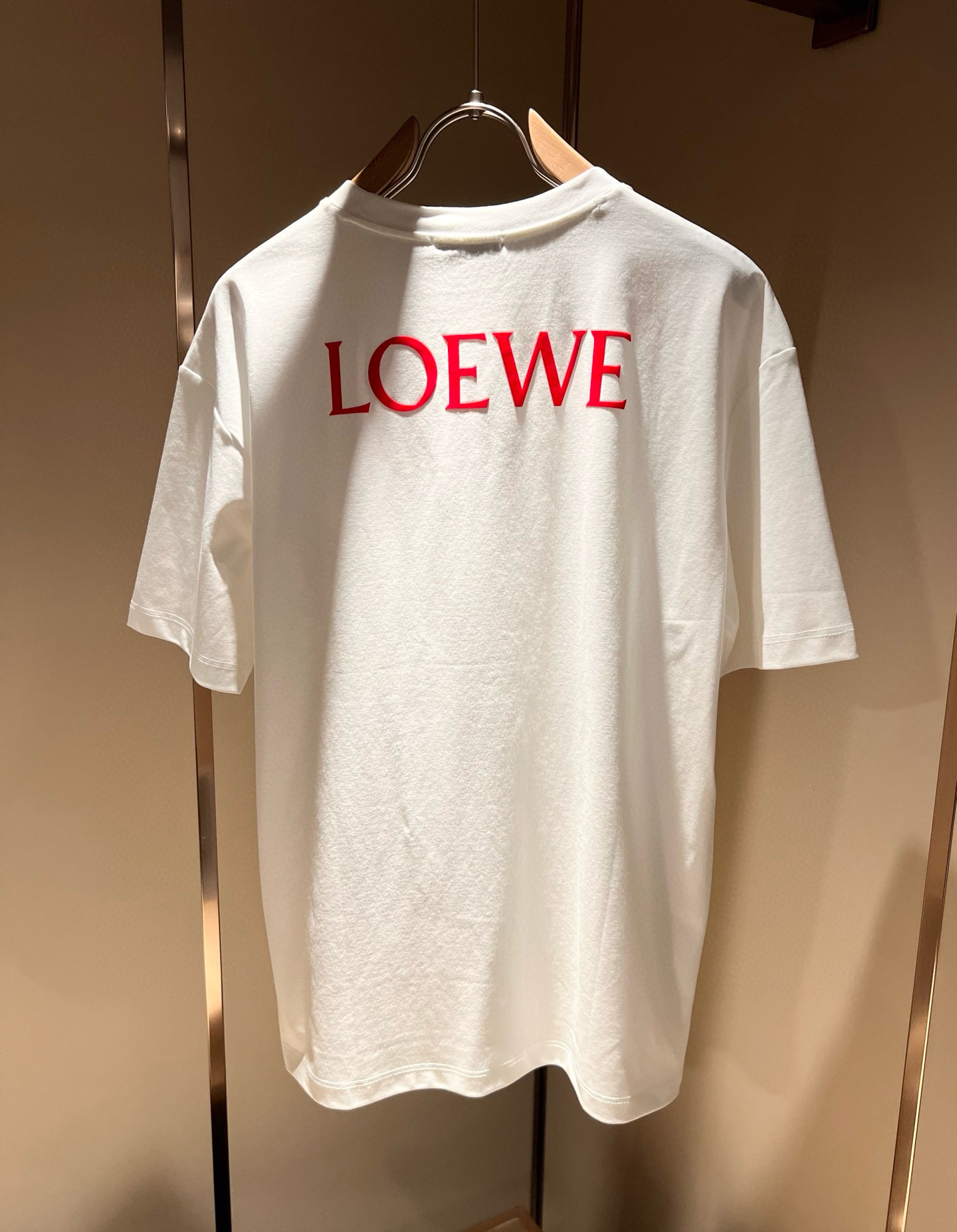  LOE*WE罗*威 2025春夏新款男女同款👫短袖T恤，意大利原厂订单渠道，极具个性高级风，标志log