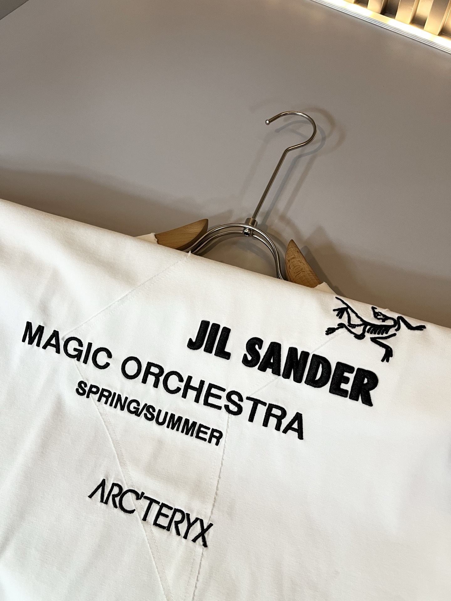 JIL SANDER 联名 ARCTER*X始*祖鸟 2025春夏新款男女同款👫短袖T恤户外品牌可能大