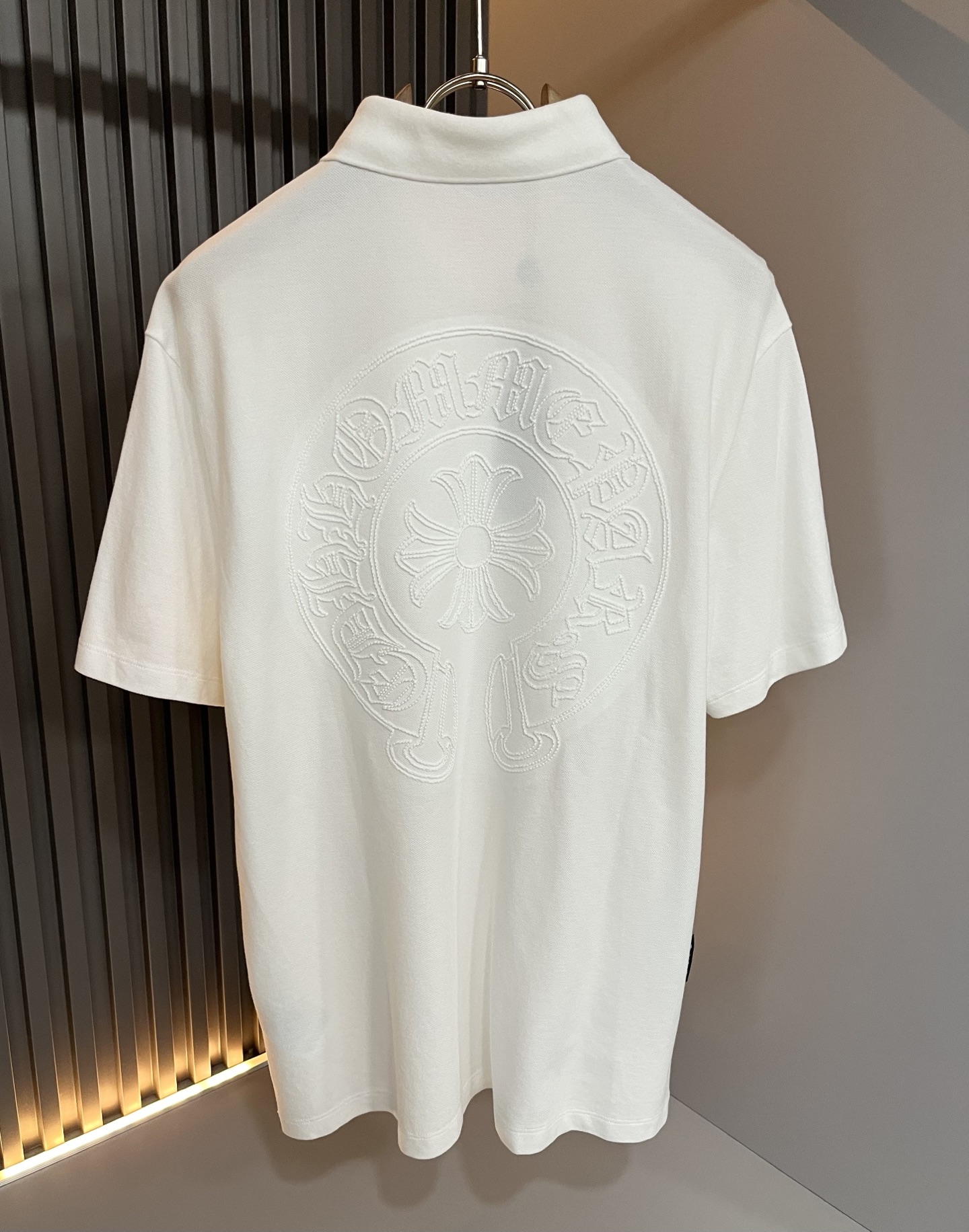  Chrome Hear*s 克*心 2025春夏新品限量版克*心短袖Polo衫，墙裂推荐！时尚傲娇的C