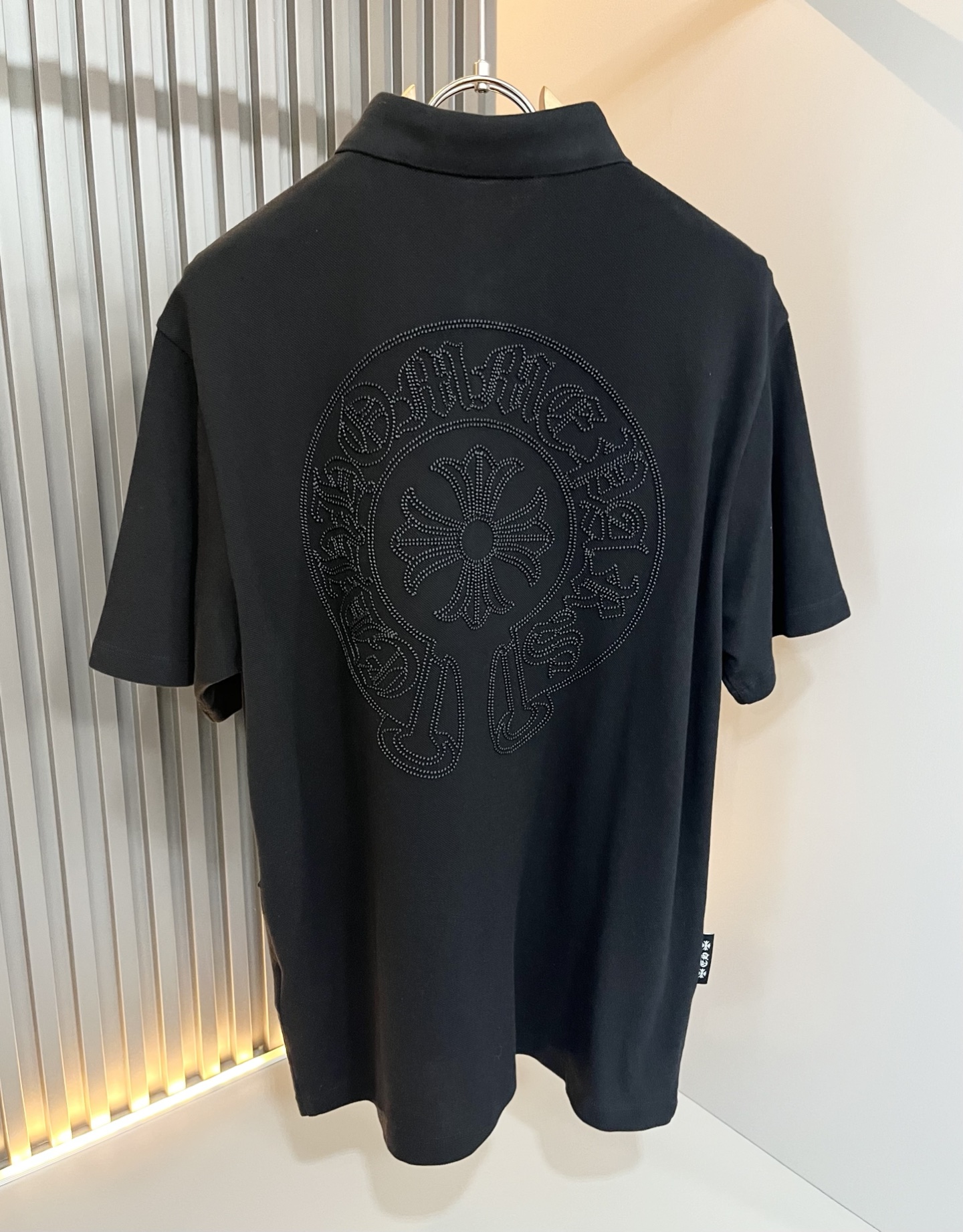  Chrome Hear*s 克*心 2025春夏新品限量版克*心短袖Polo衫，墙裂推荐！时尚傲娇的C