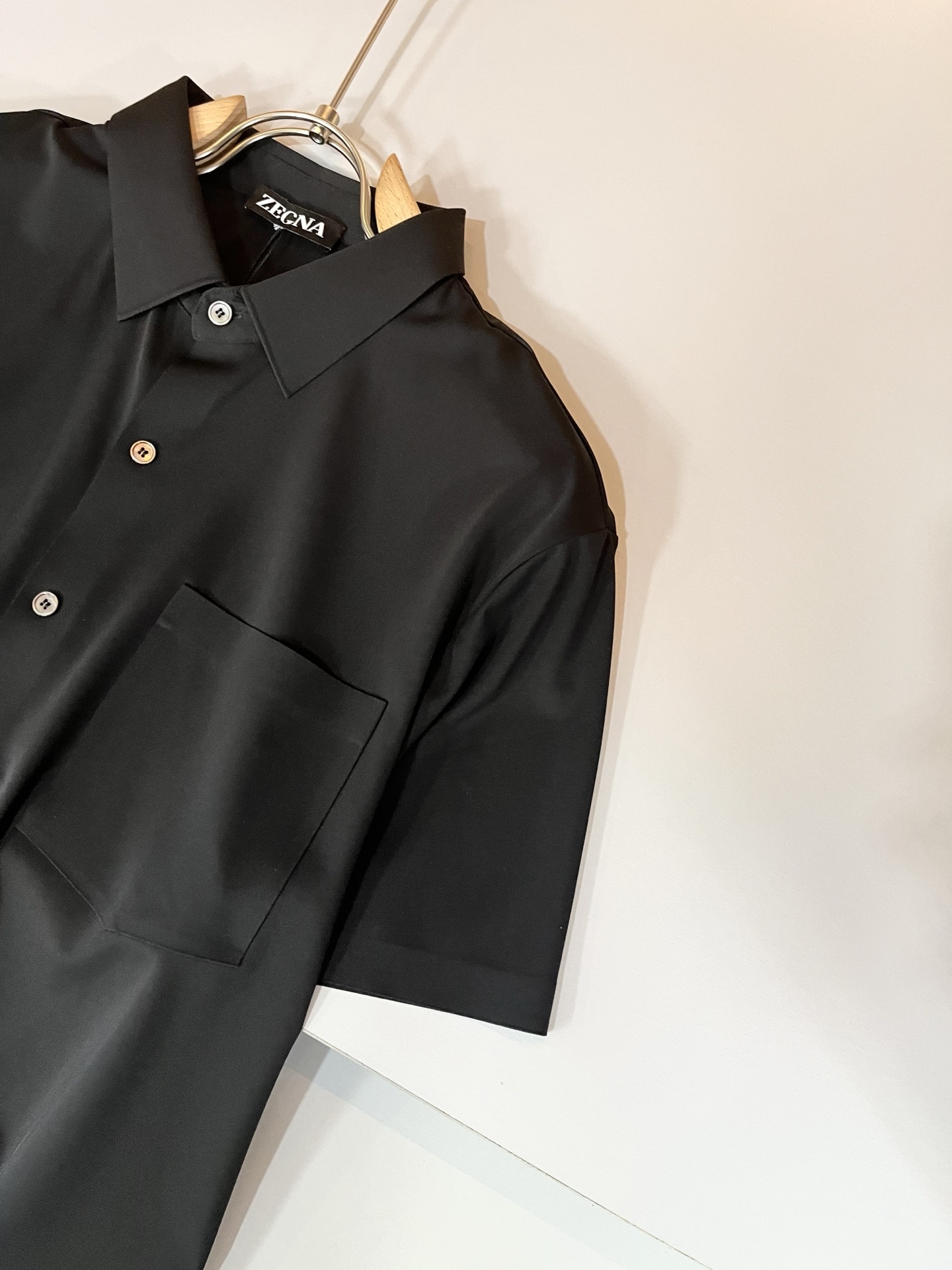  Ermenegildo Zeg*a杰*亚 2025春夏新品男士休闲短袖衬衣，外贸公司订单！是杰尼亚经典