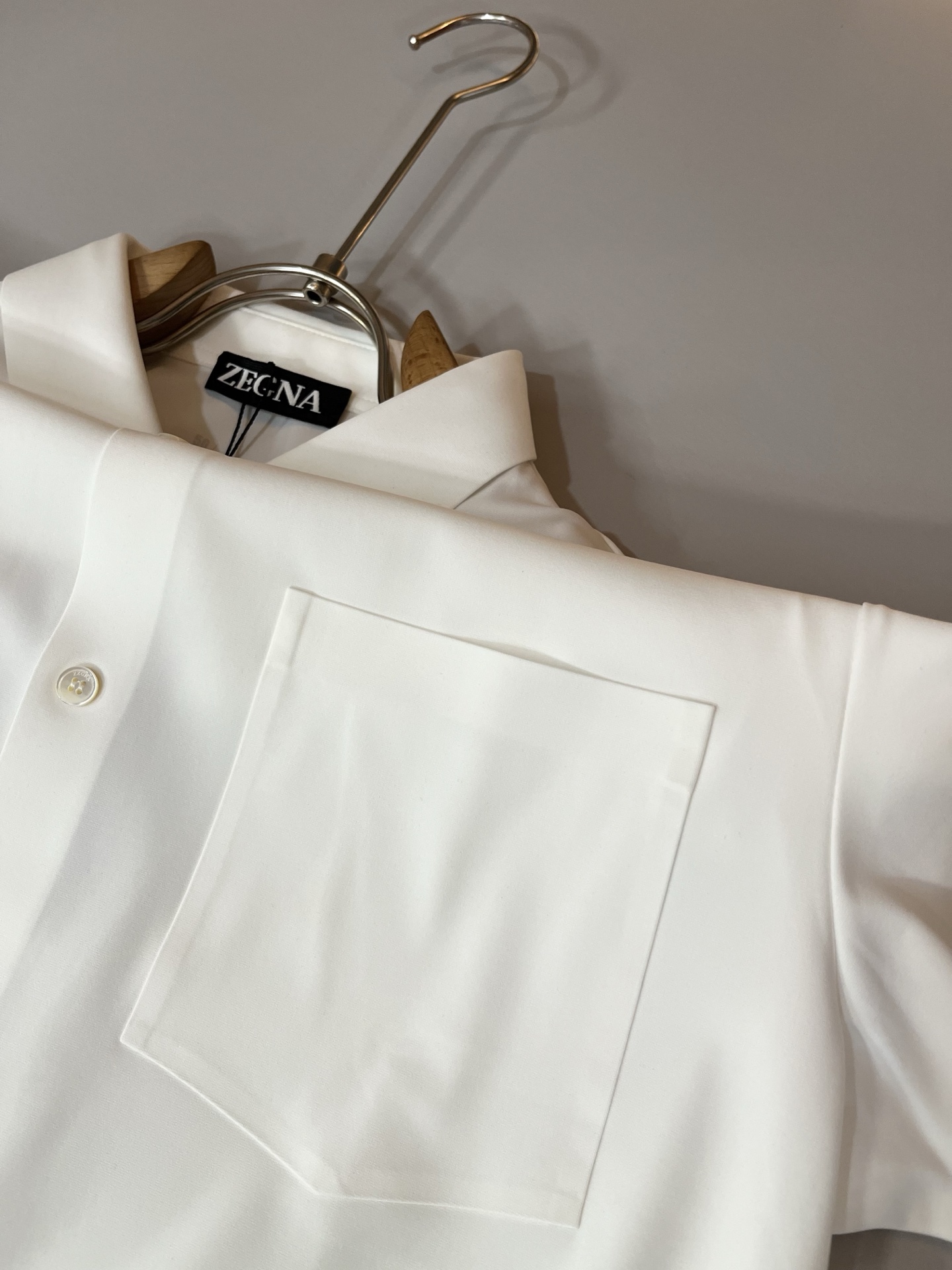  Ermenegildo Zeg*a杰*亚 2025春夏新品男士休闲短袖衬衣，外贸公司订单！是杰尼亚经典