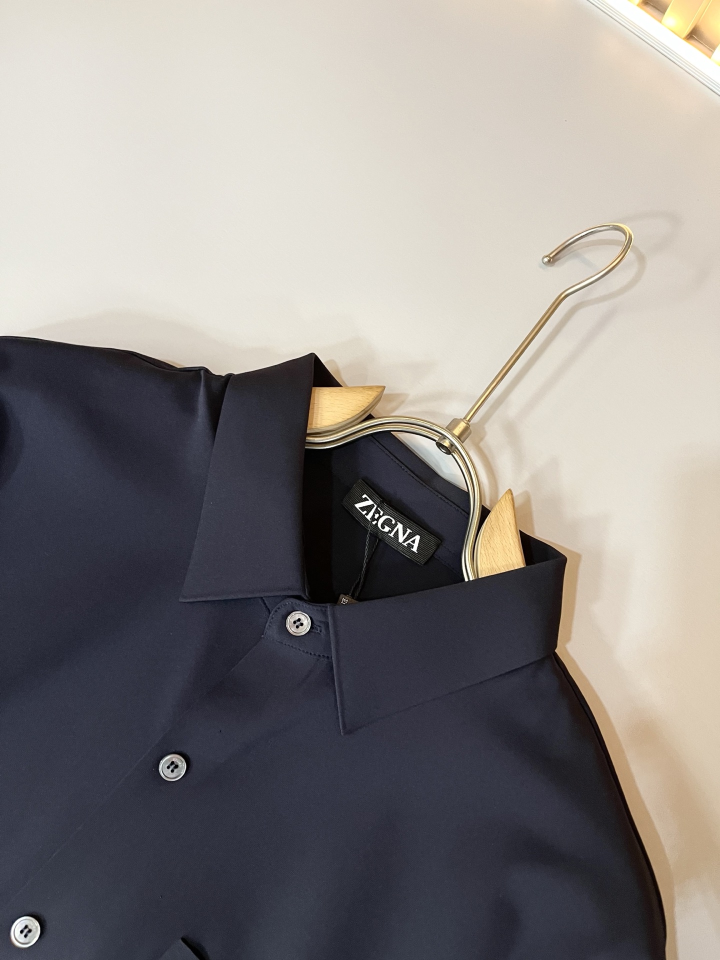  Ermenegildo Zeg*a杰*亚 2025春夏新品男士休闲短袖衬衣，外贸公司订单！是杰尼亚经典