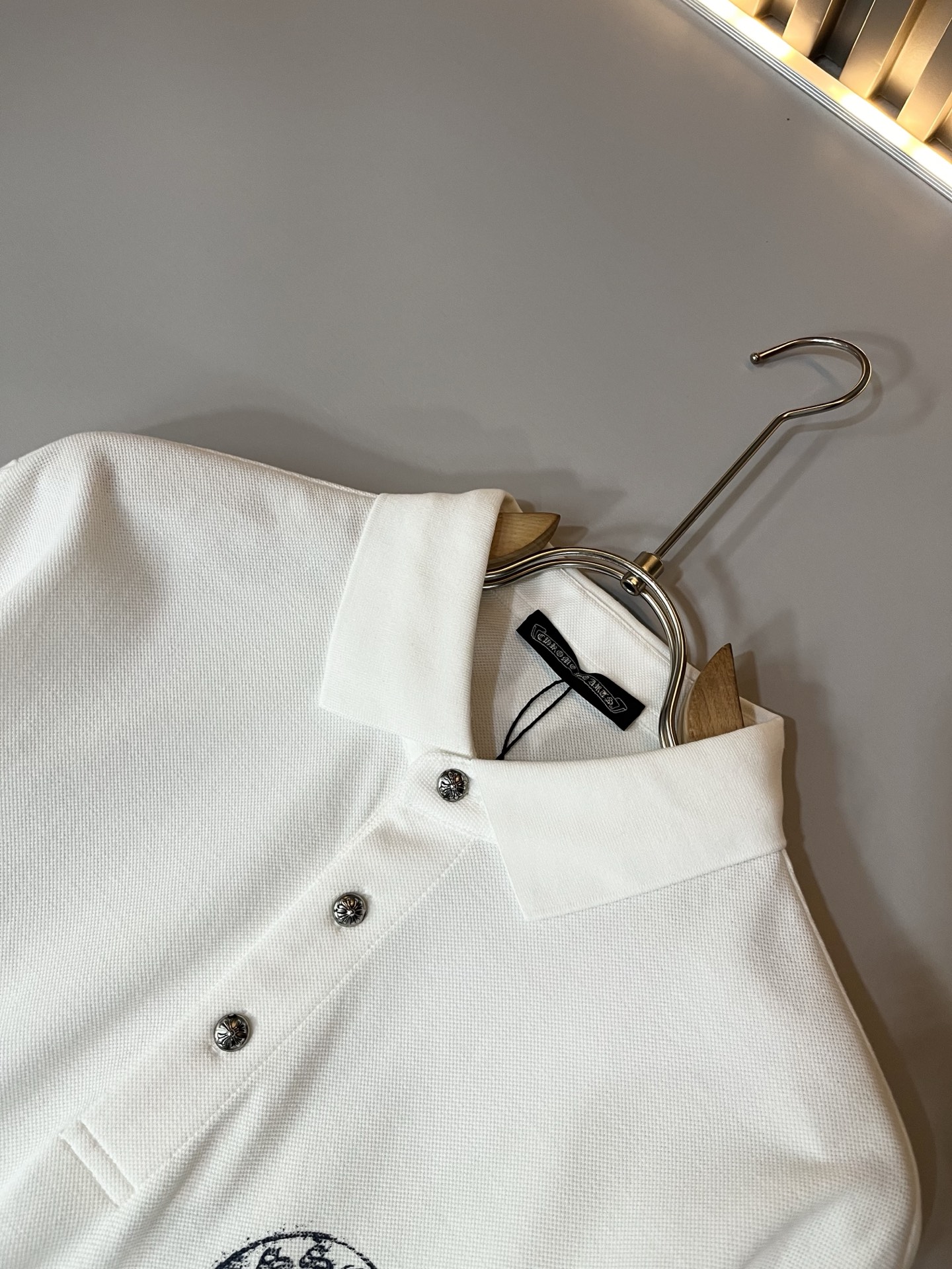  Chrome Hear*s 克*心 2025春夏新品限量版克*心短袖Polo衫，墙裂推荐！时尚傲娇的C