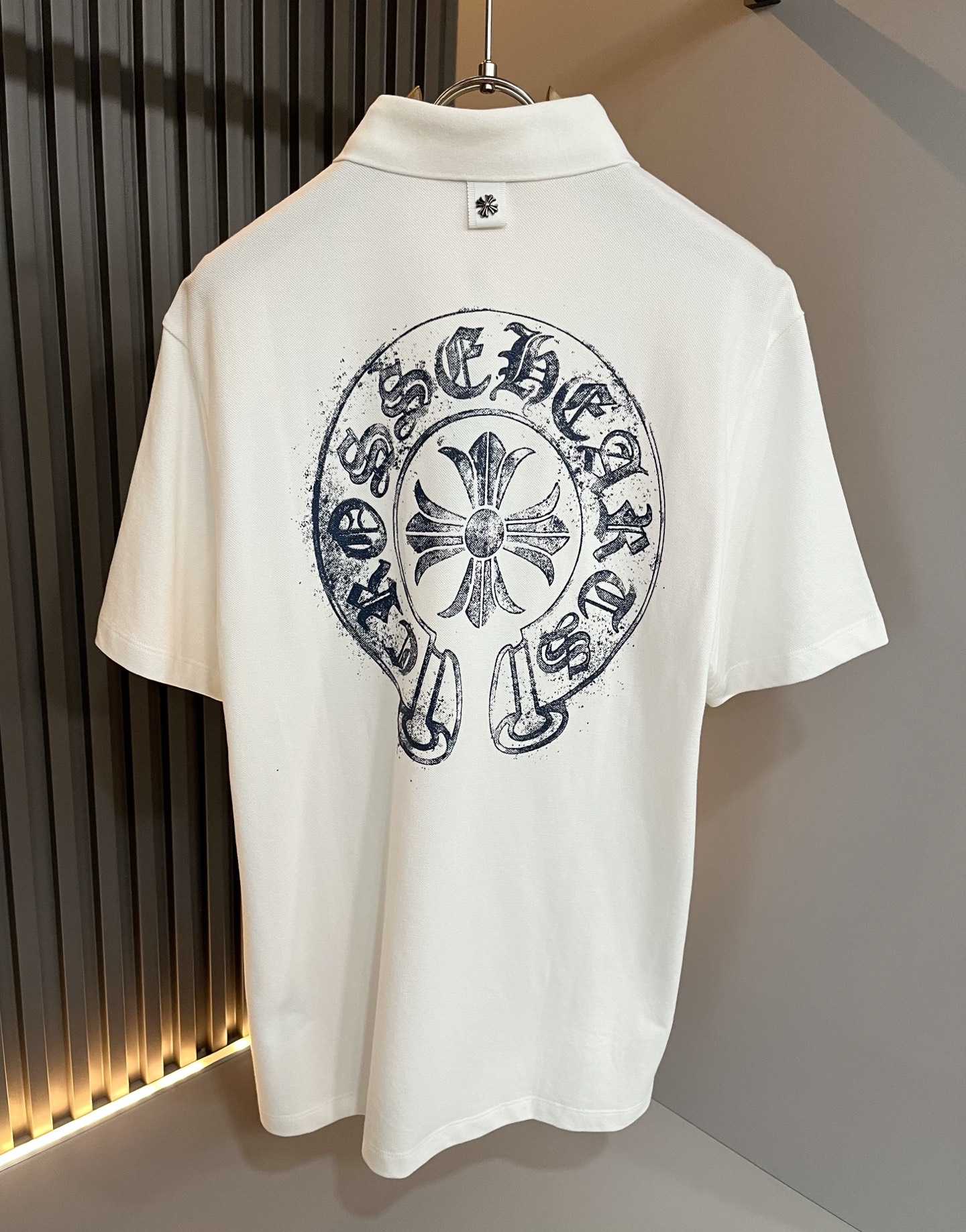  Chrome Hear*s 克*心 2025春夏新品限量版克*心短袖Polo衫，墙裂推荐！时尚傲娇的C