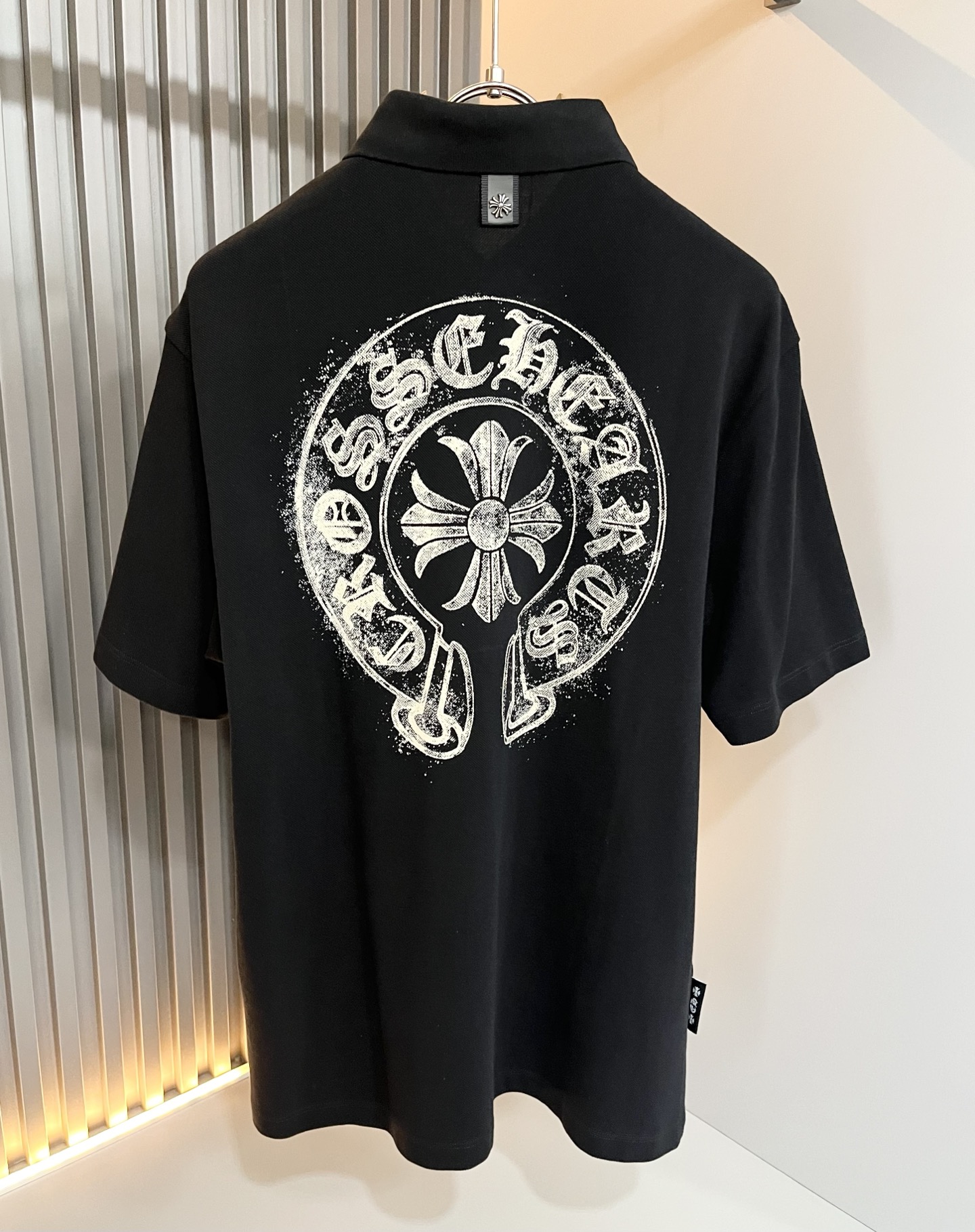  Chrome Hear*s 克*心 2025春夏新品限量版克*心短袖Polo衫，墙裂推荐！时尚傲娇的C