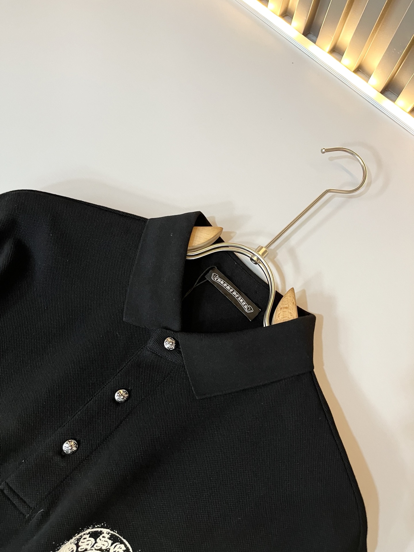  Chrome Hear*s 克*心 2025春夏新品限量版克*心短袖Polo衫，墙裂推荐！时尚傲娇的C