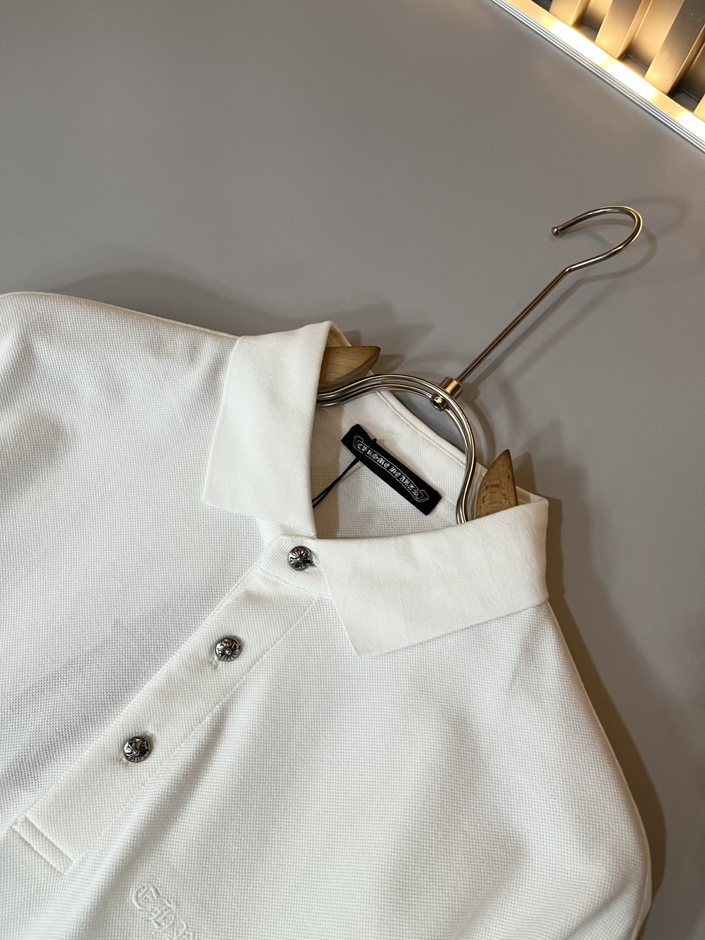  Chrome Hear*s 克*心 2025春夏新品限量版克*心短袖Polo衫，墙裂推荐！时尚傲娇的C