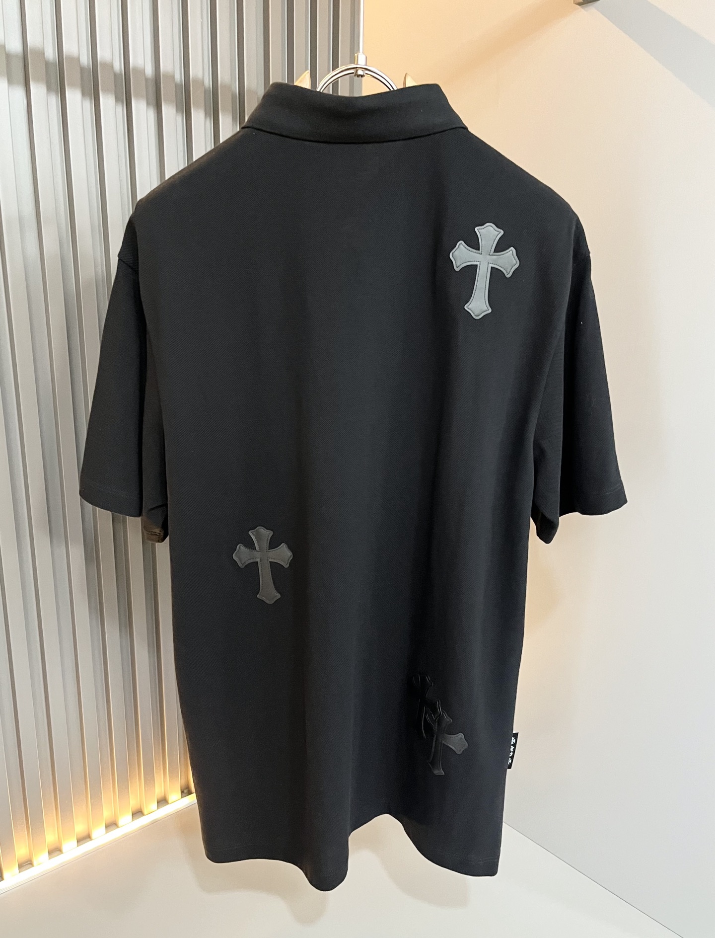  Chrome Hear*s 克*心 2025春夏新品限量版克*心短袖Polo衫，墙裂推荐！时尚傲娇的C