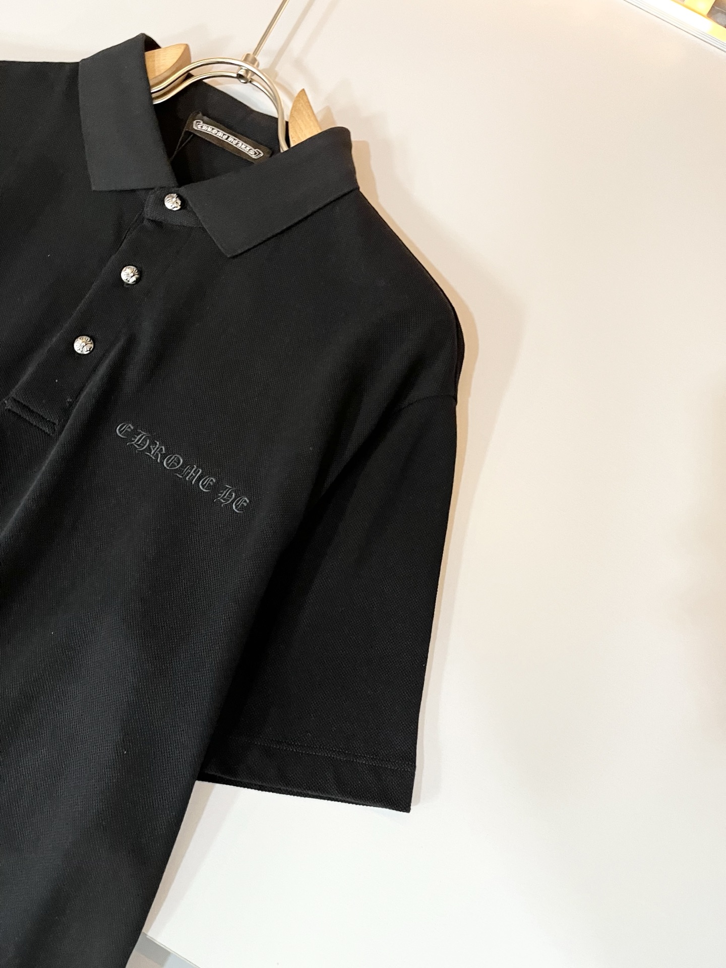  Chrome Hear*s 克*心 2025春夏新品限量版克*心短袖Polo衫，墙裂推荐！时尚傲娇的C