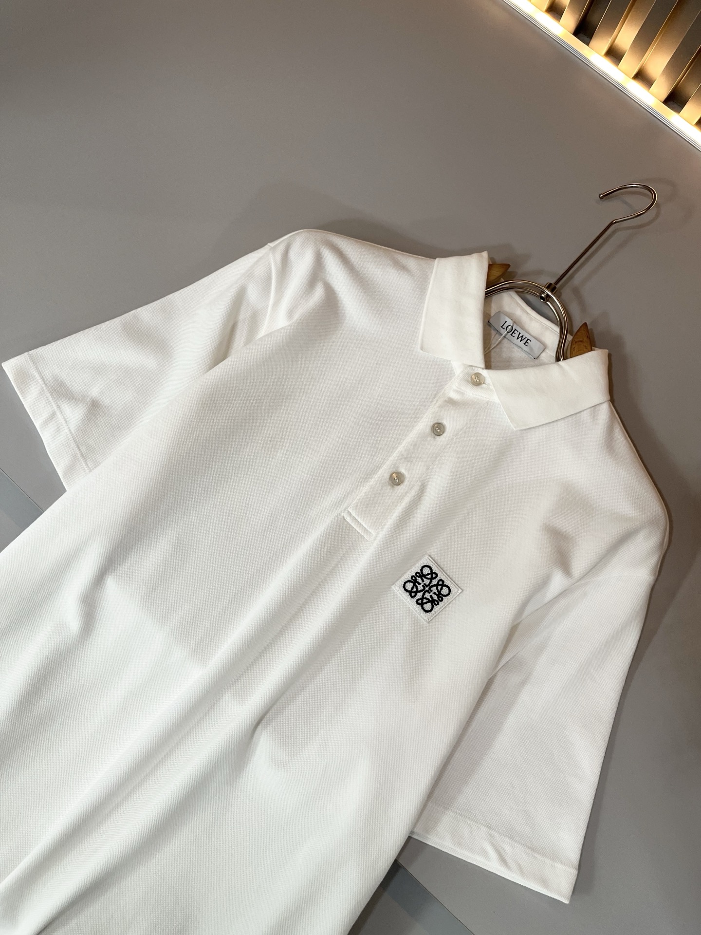  LO*WE/罗*威2025春夏男士翻领短袖POLO衫，贸易公司渠道货，2025春夏最新品，官柜同步售卖