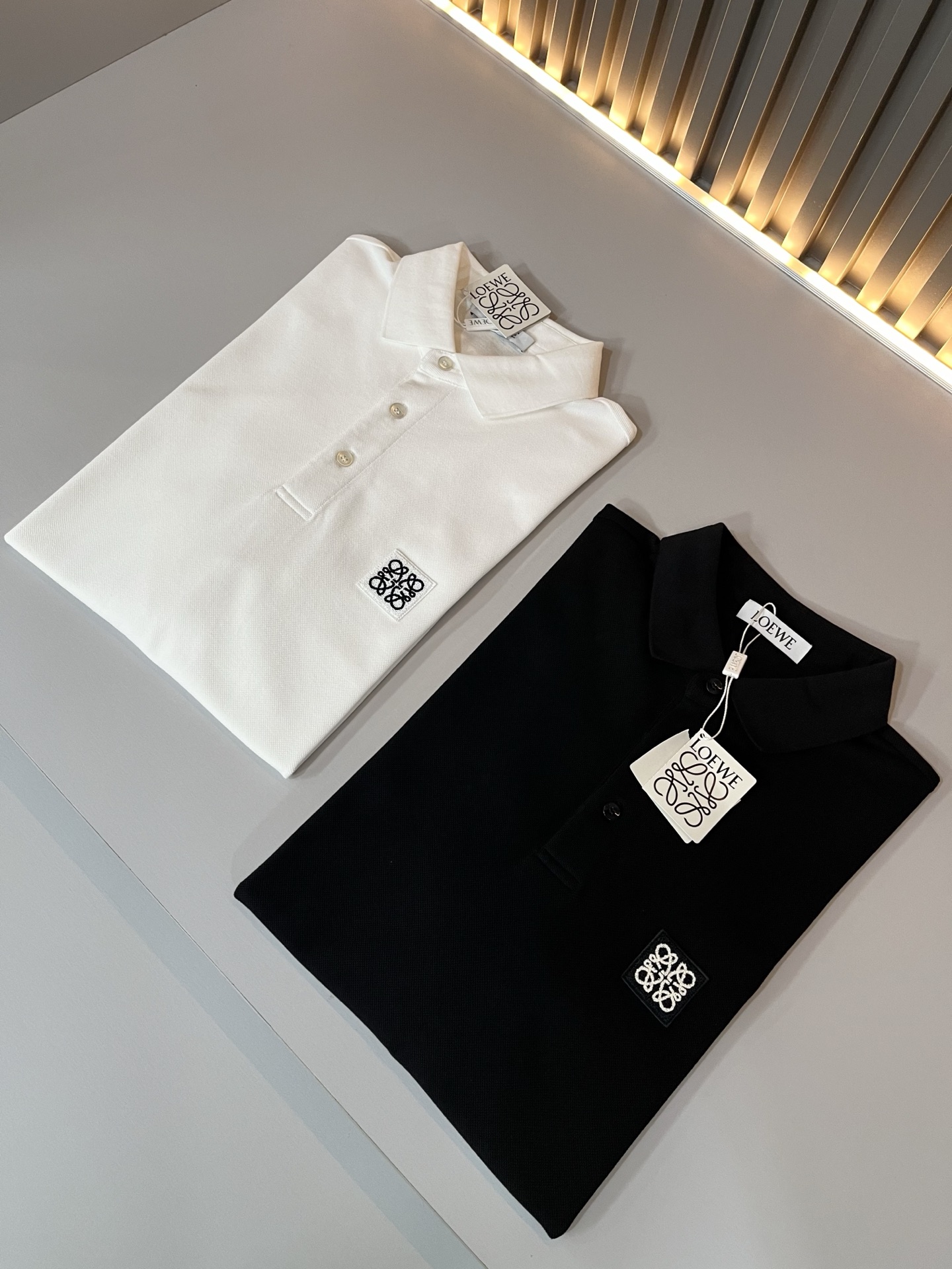  LO*WE/罗*威2025春夏男士翻领短袖POLO衫，贸易公司渠道货，2025春夏最新品，官柜同步售卖