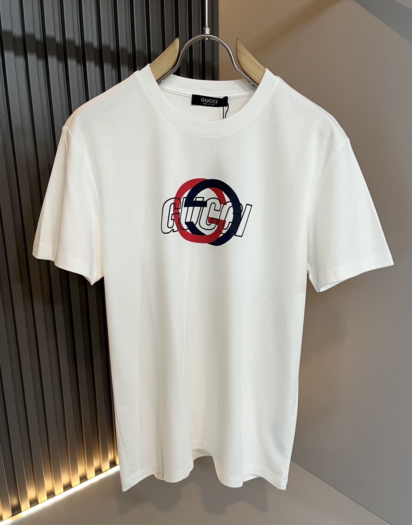   Gucc*古家 2025春夏新款男女同情侣款👫休闲宽松棉质圆领短袖T恤衫！贸易公司渠道稀出，同步官网