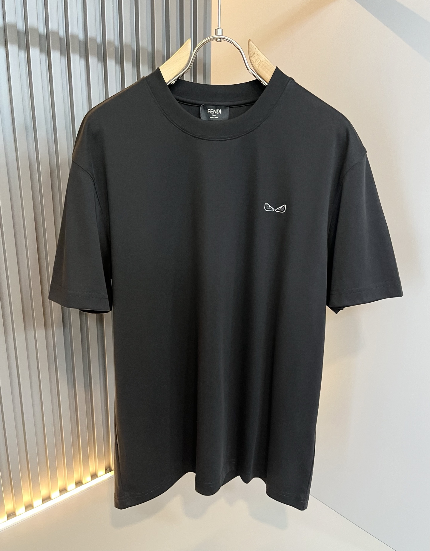 FEN*I 芬*迪2025春夏新款FD家族FF男女同款👫短袖T恤，男女同款👫百搭极简短袖。意大利原厂订单