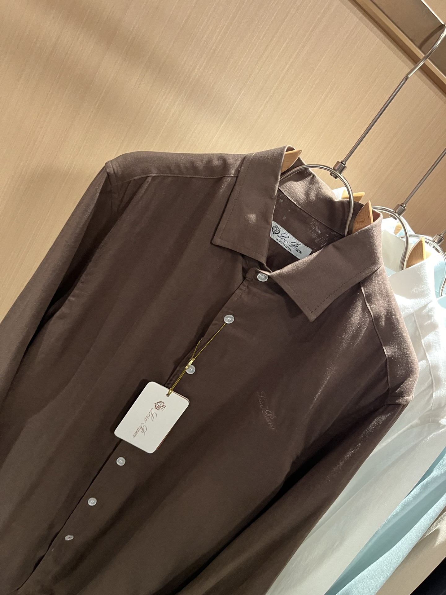 Loro Piana诺悠翩雅 2025秋冬男士衬衣，最新的贸易订单全品相！！网红款！上身舒适透气，不僵硬