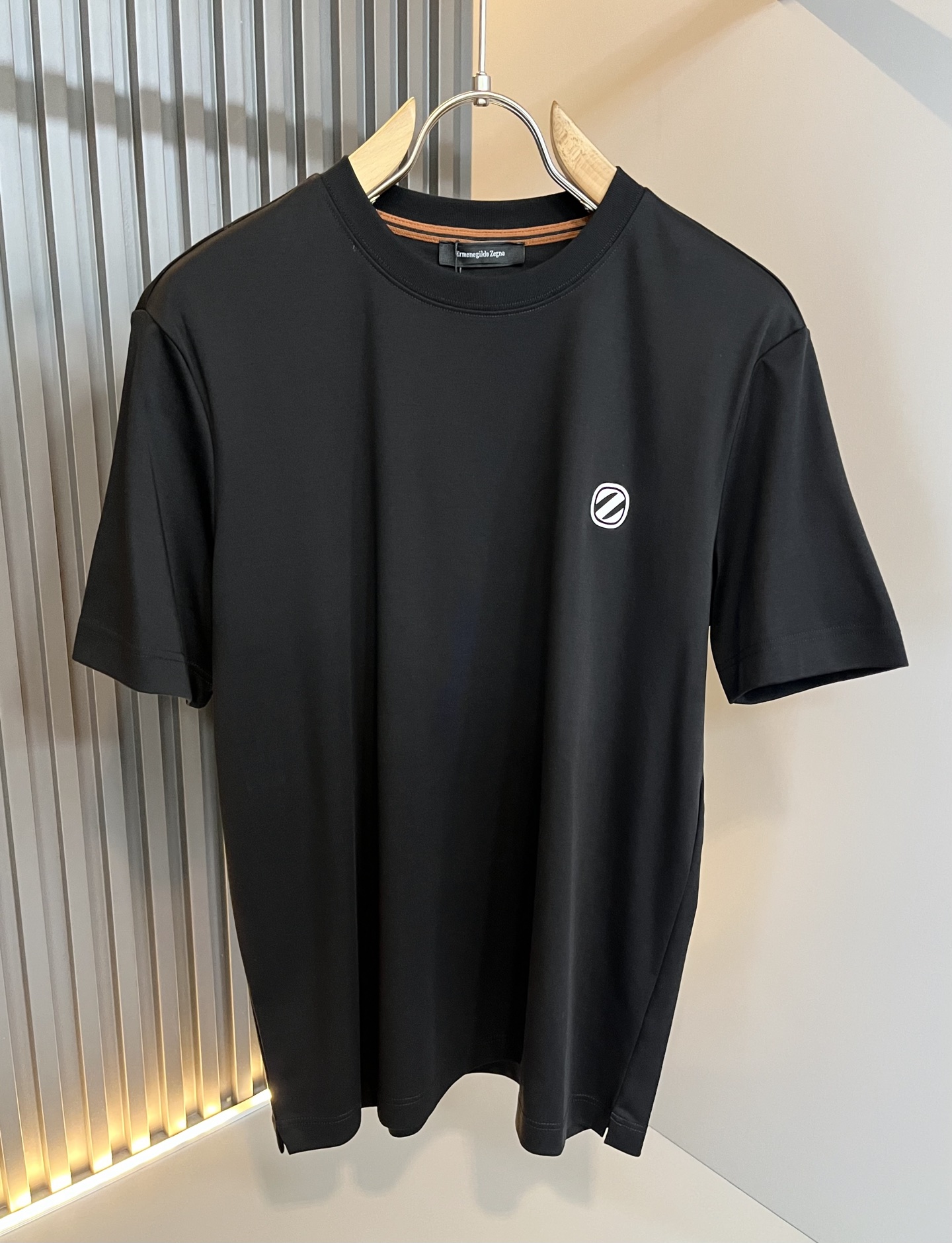  Ermenegildo Zeg*a杰*亚 2025春夏新品男士短袖休闲短袖T恤，外贸公司订单！是杰尼亚