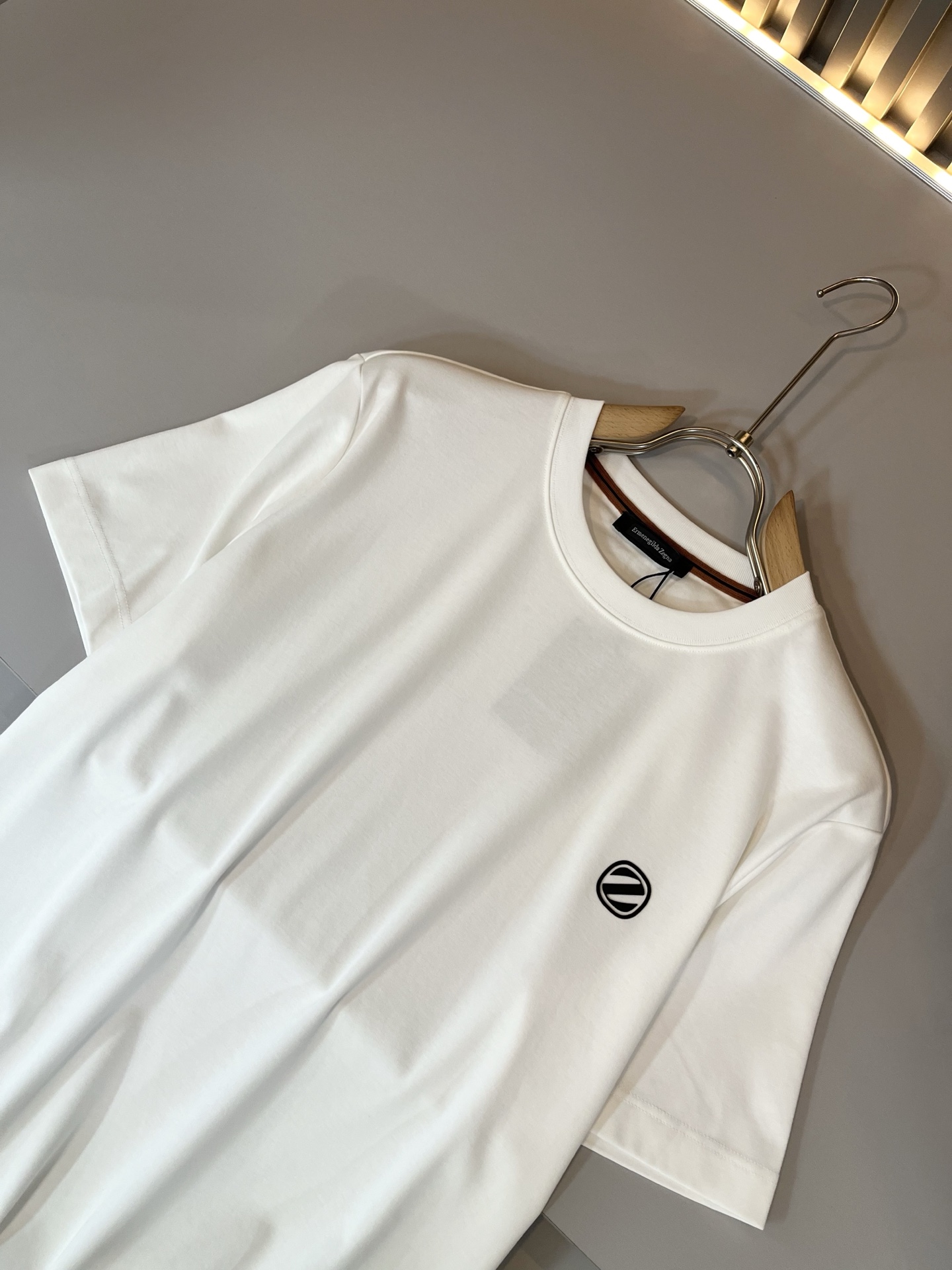  Ermenegildo Zeg*a杰*亚 2025春夏新品男士短袖休闲短袖T恤，外贸公司订单！是杰尼亚