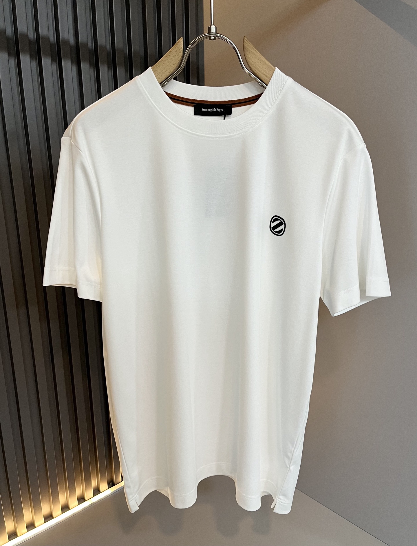  Ermenegildo Zeg*a杰*亚 2025春夏新品男士短袖休闲短袖T恤，外贸公司订单！是杰尼亚