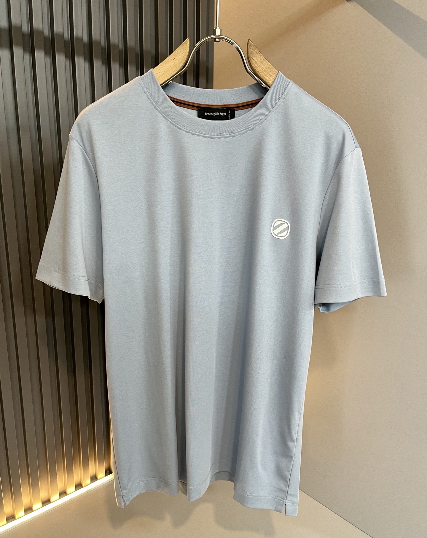  Ermenegildo Zeg*a杰*亚 2025春夏新品男士短袖休闲短袖T恤，外贸公司订单！是杰尼亚
