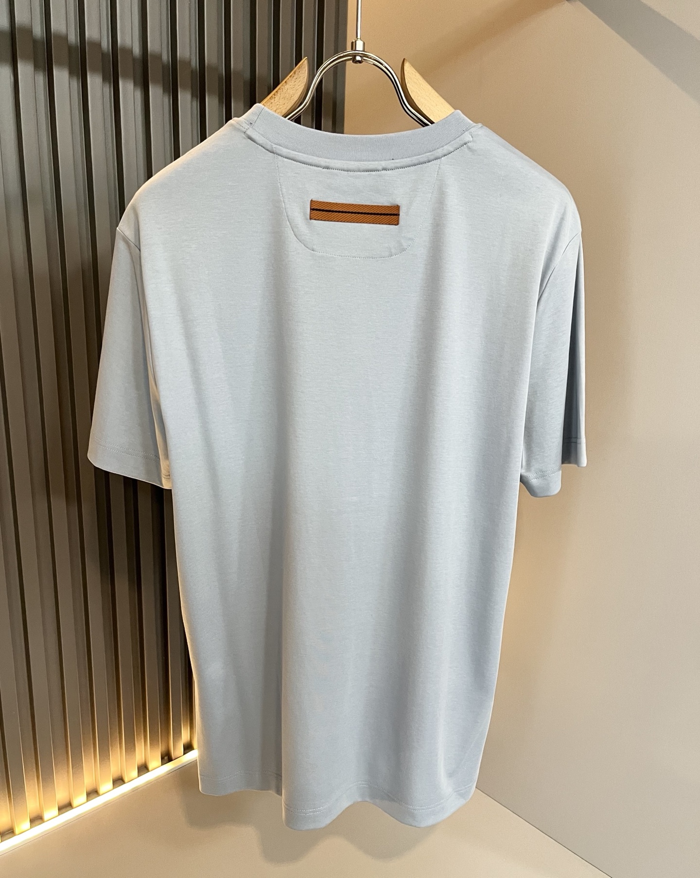  Ermenegildo Zeg*a杰*亚 2025春夏新品男士短袖休闲短袖T恤，外贸公司订单！是杰尼亚