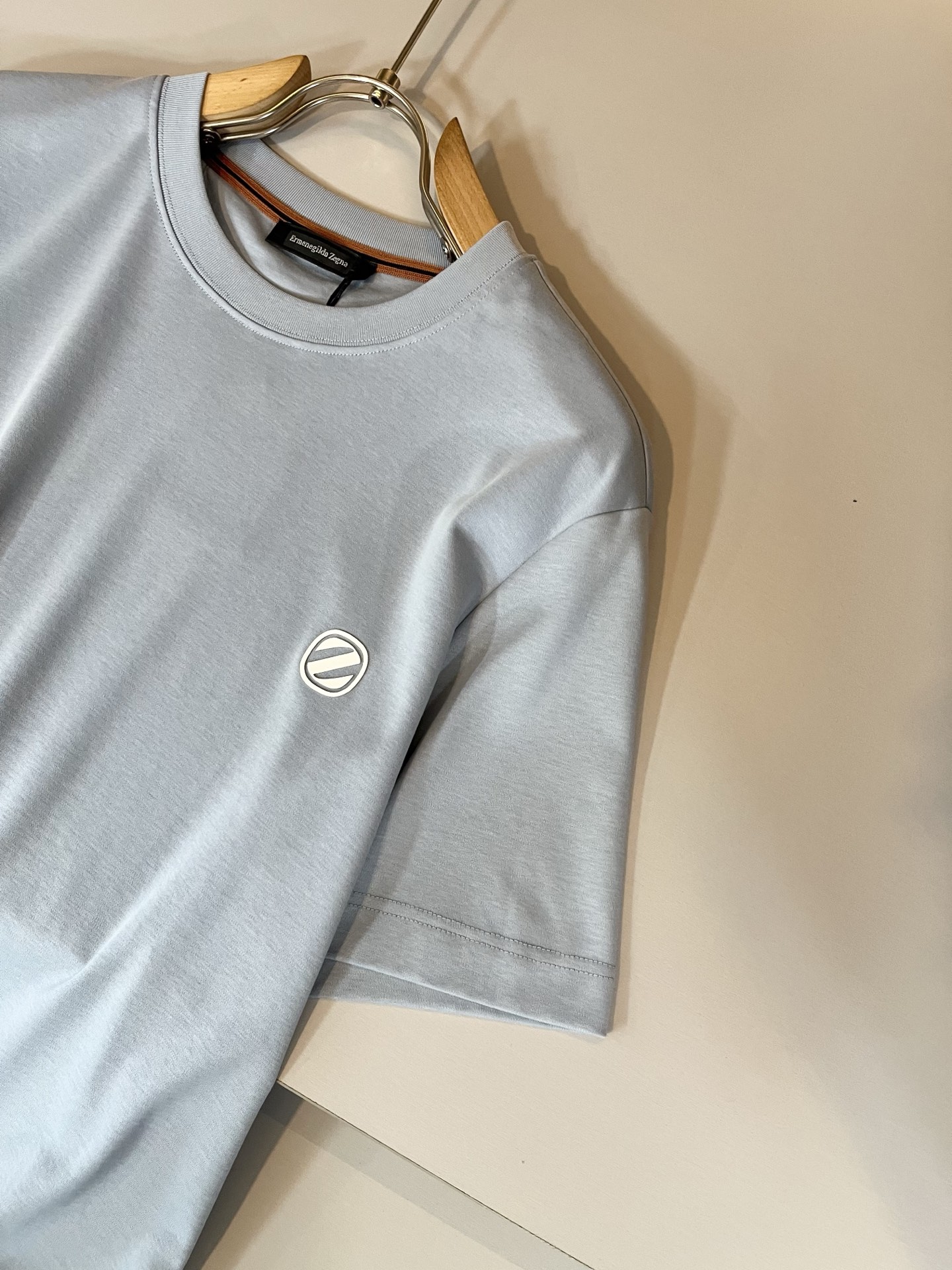  Ermenegildo Zeg*a杰*亚 2025春夏新品男士短袖休闲短袖T恤，外贸公司订单！是杰尼亚