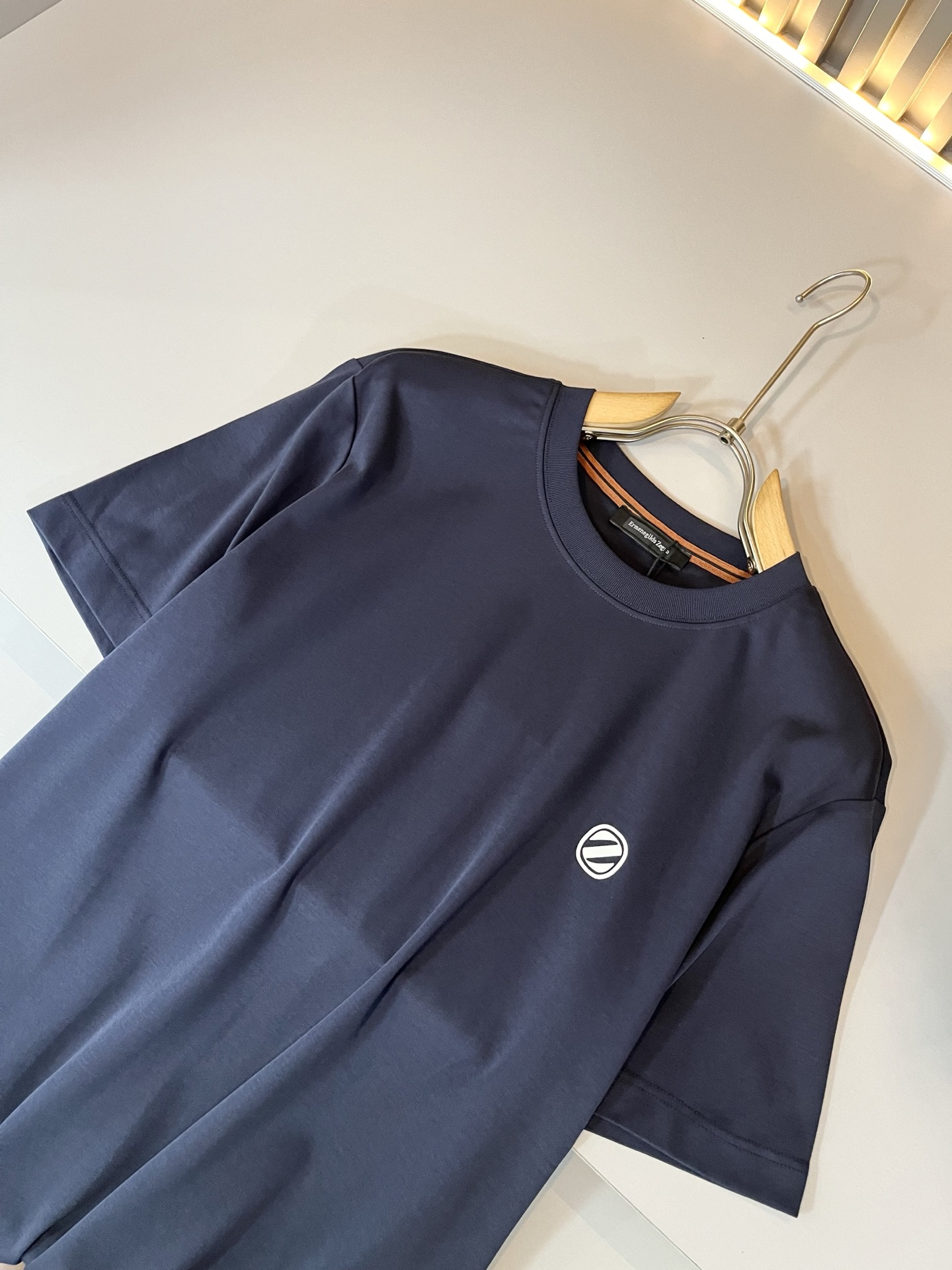  Ermenegildo Zeg*a杰*亚 2025春夏新品男士短袖休闲短袖T恤，外贸公司订单！是杰尼亚