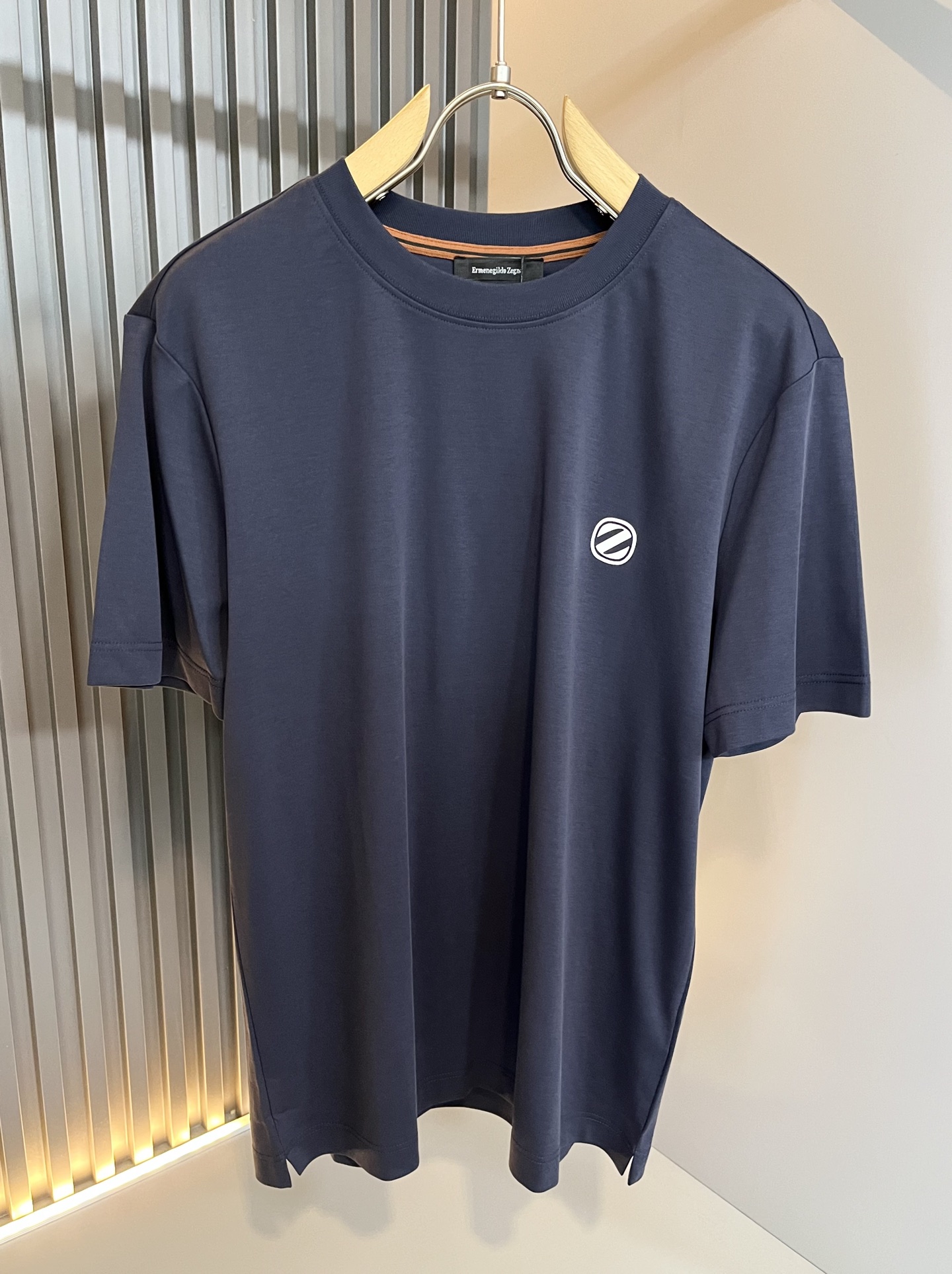  Ermenegildo Zeg*a杰*亚 2025春夏新品男士短袖休闲短袖T恤，外贸公司订单！是杰尼亚