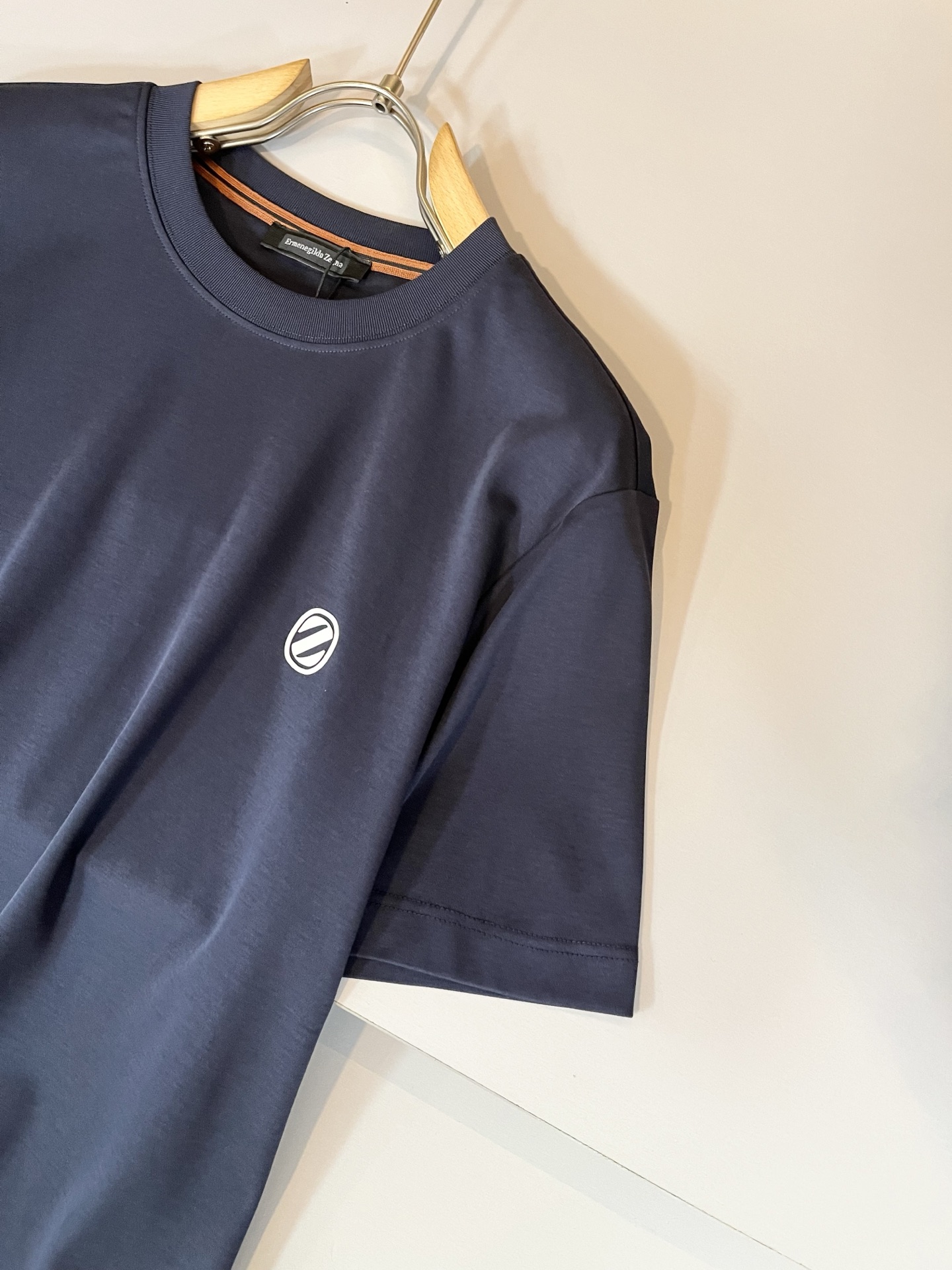  Ermenegildo Zeg*a杰*亚 2025春夏新品男士短袖休闲短袖T恤，外贸公司订单！是杰尼亚