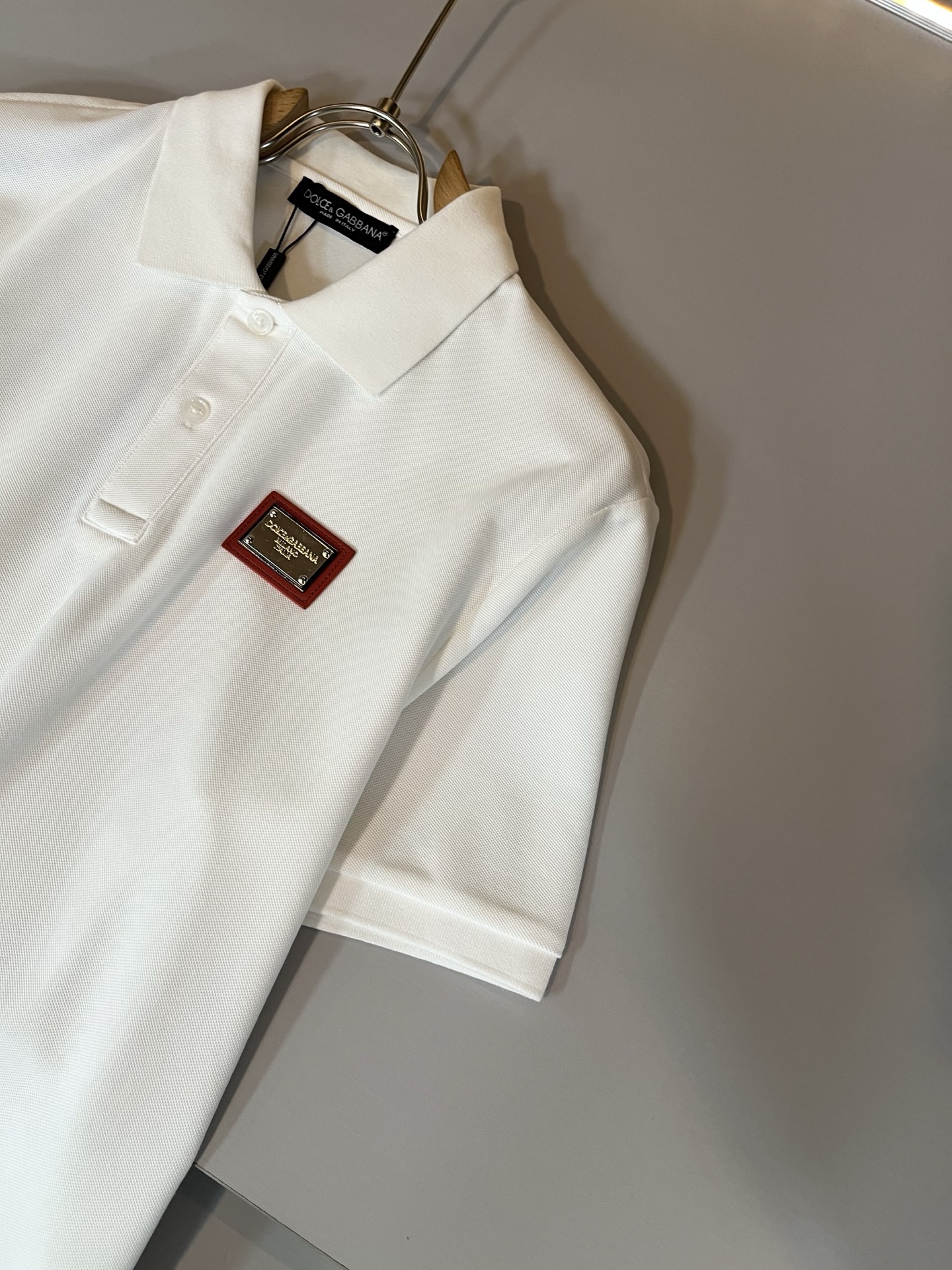  Dolce&Gabba*a 杜嘉*纳2025春夏新款男士短袖Polo衫，专柜同步发售！定制专属珠地棉面