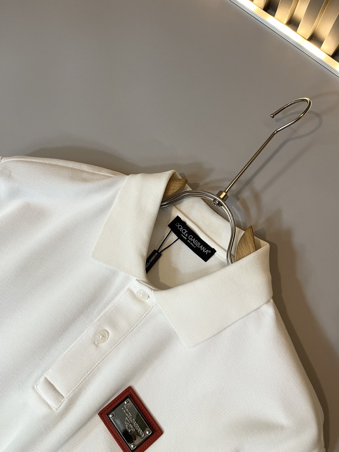  Dolce&Gabba*a 杜嘉*纳2025春夏新款男士短袖Polo衫，专柜同步发售！定制专属珠地棉面