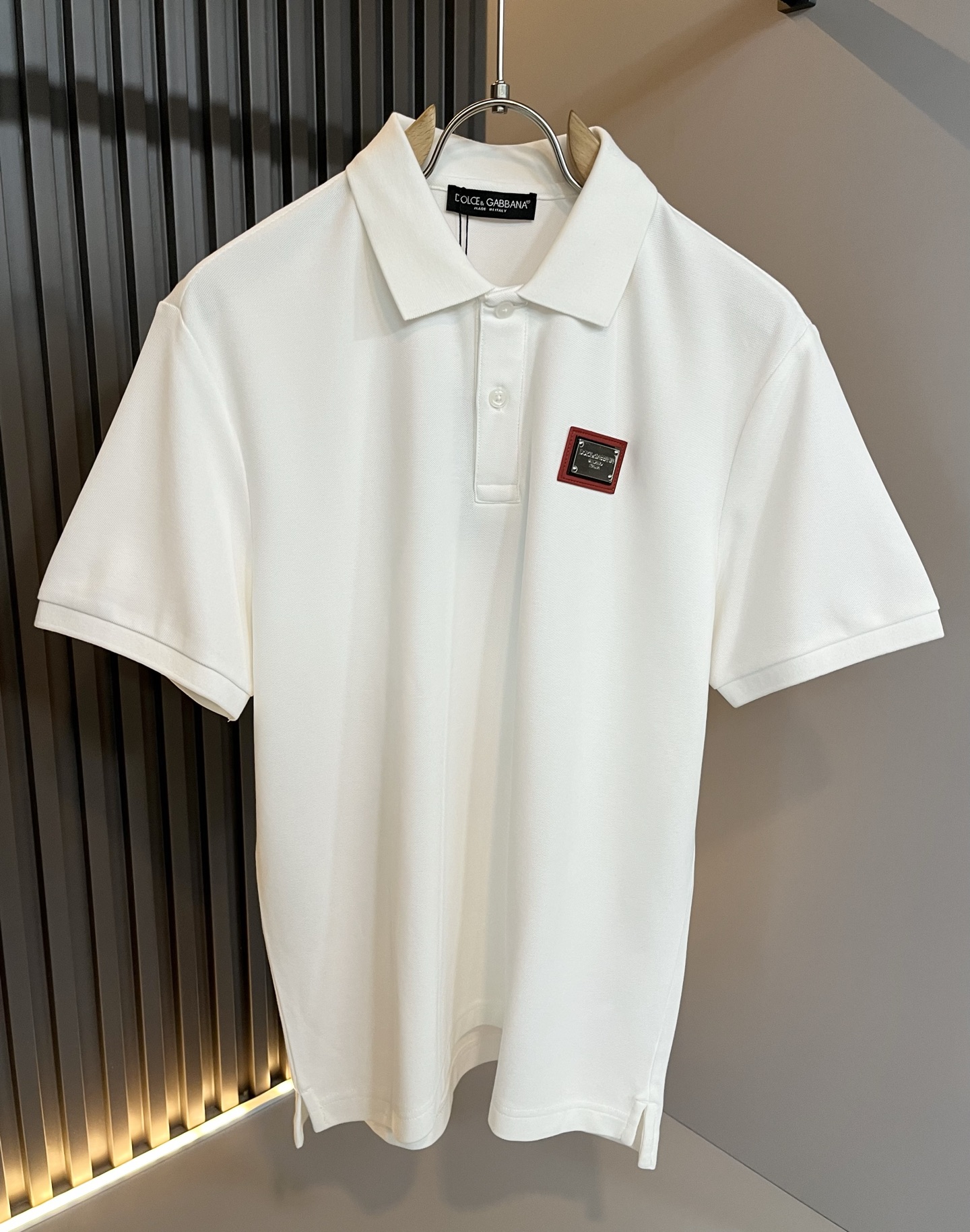  Dolce&Gabba*a 杜嘉*纳2025春夏新款男士短袖Polo衫，专柜同步发售！定制专属珠地棉面