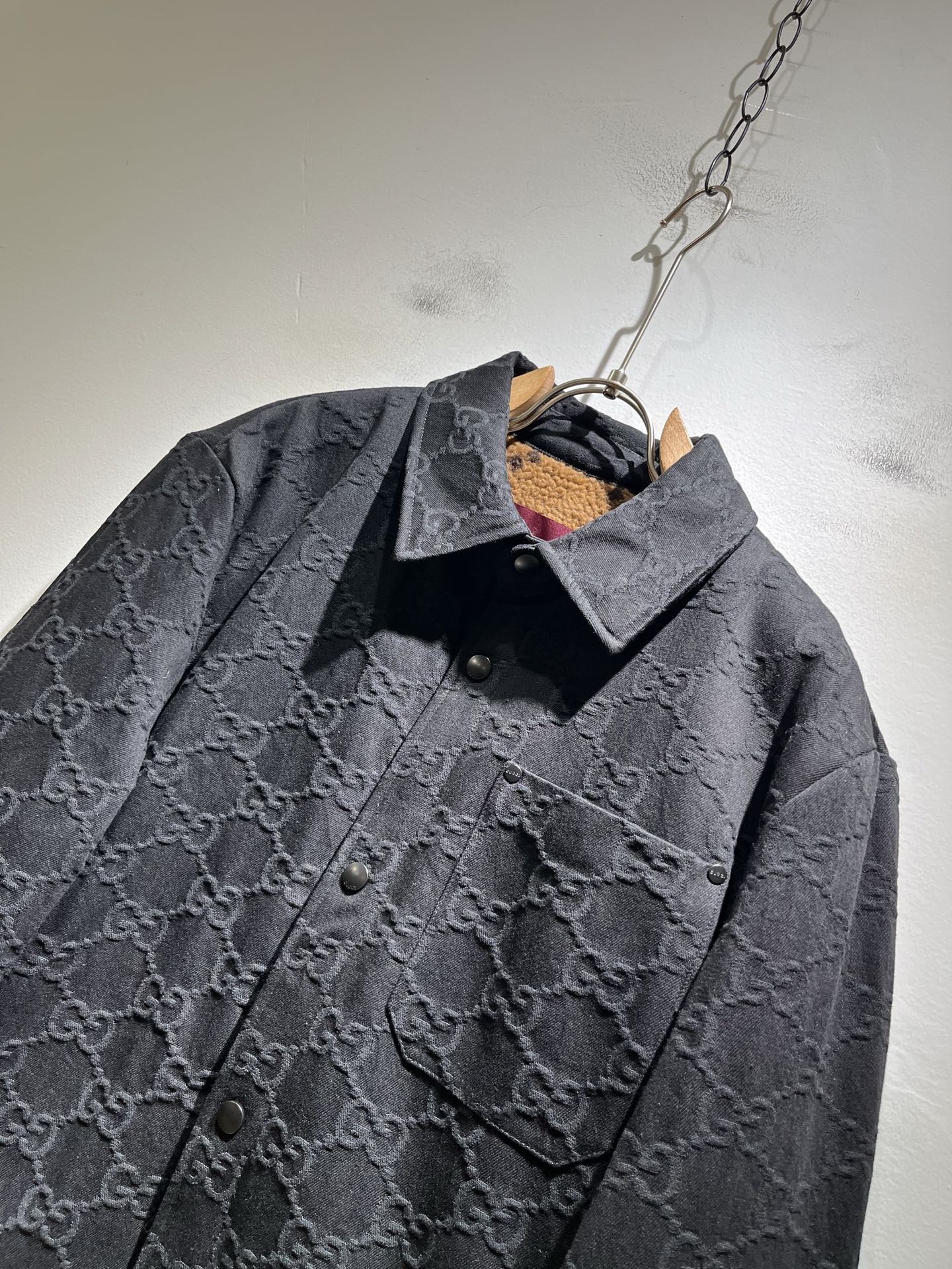  Gucc*古家 2025秋冬最新系列！男女同款👫牛仔夹克外套，贸易公司渠道稀出，同步官网发售 ！   